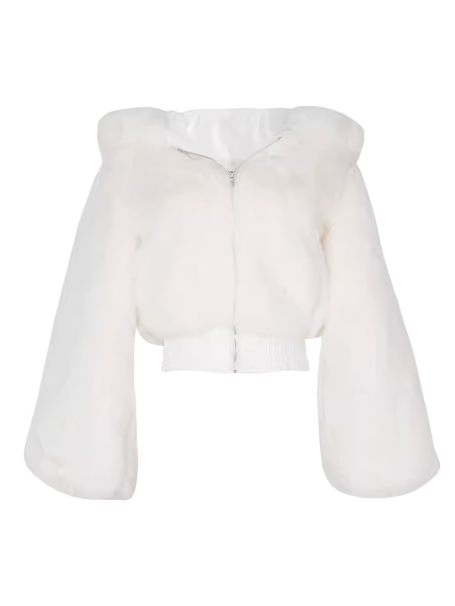 เช่าเสื้อแจ็คเก็ต หญิง รุ่น GISELLE สี ขาว
