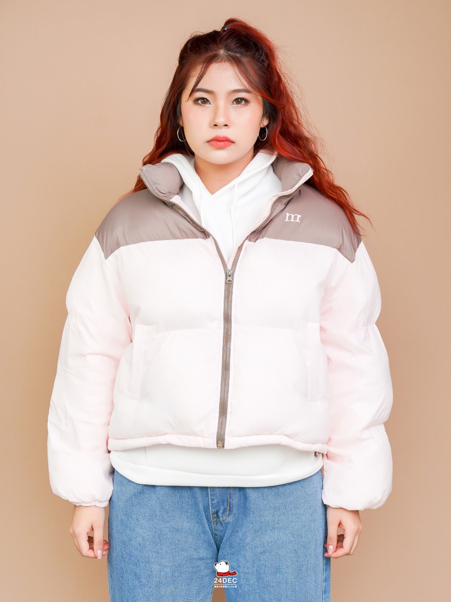 เช่าเสื้อกันหนาว หญิง รุ่น IRENE สี ชมพู