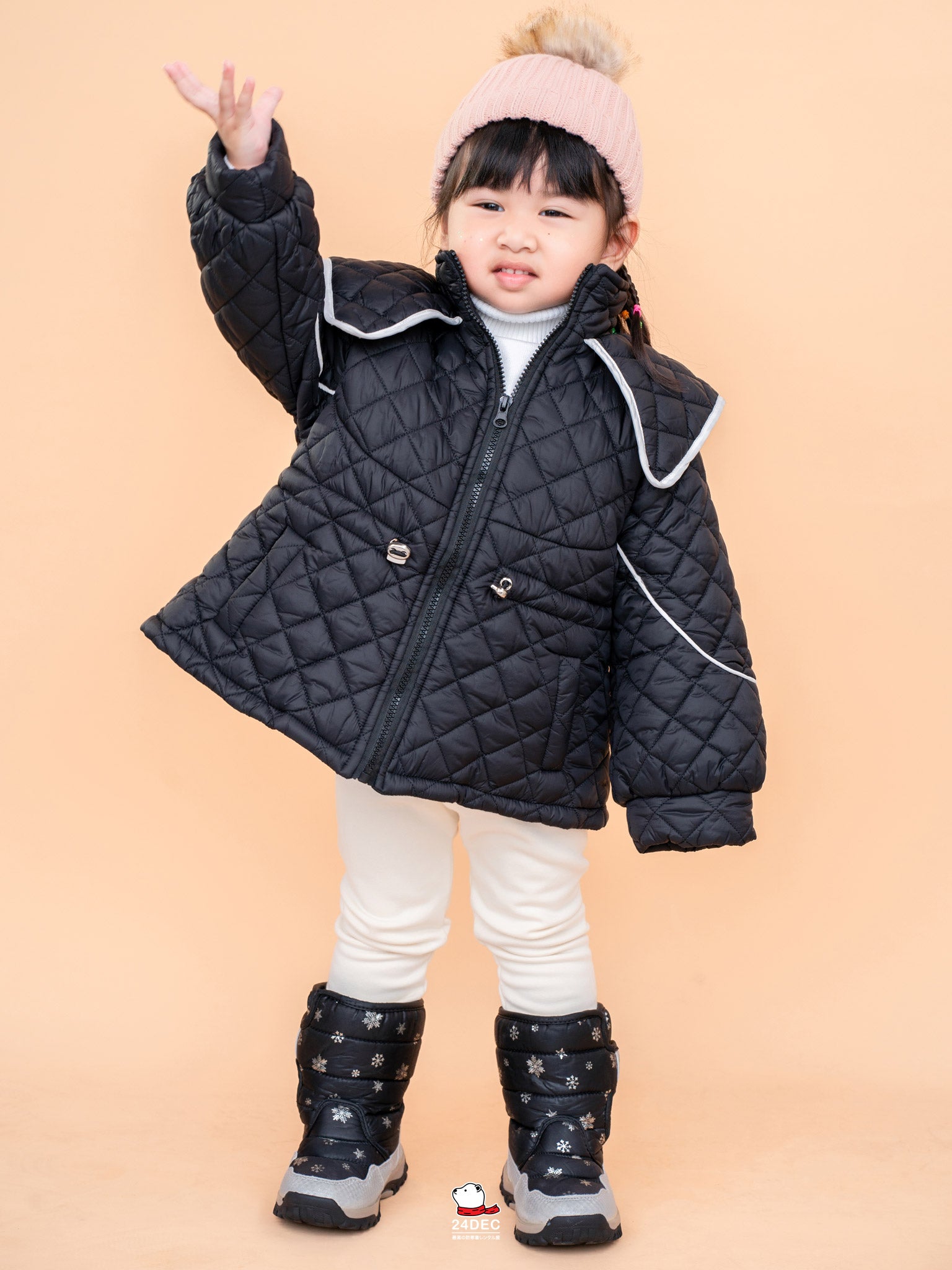 เช่าเสื้อกันหนาว เด็ก รุ่น SAILOR สี ดำ