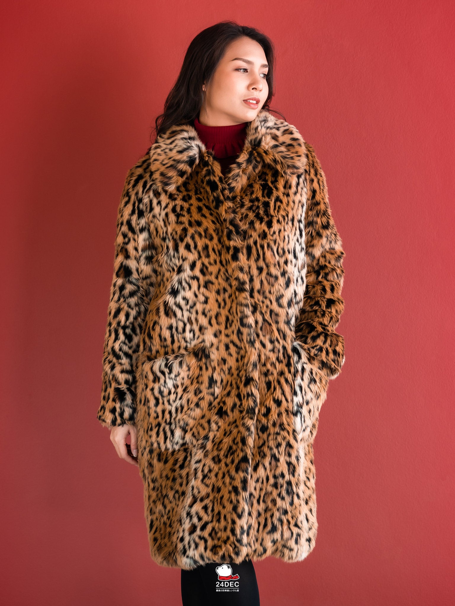 เช่าเสื้อขนเฟอร์ หญิง รุ่น TIGER สี น้ำตาล