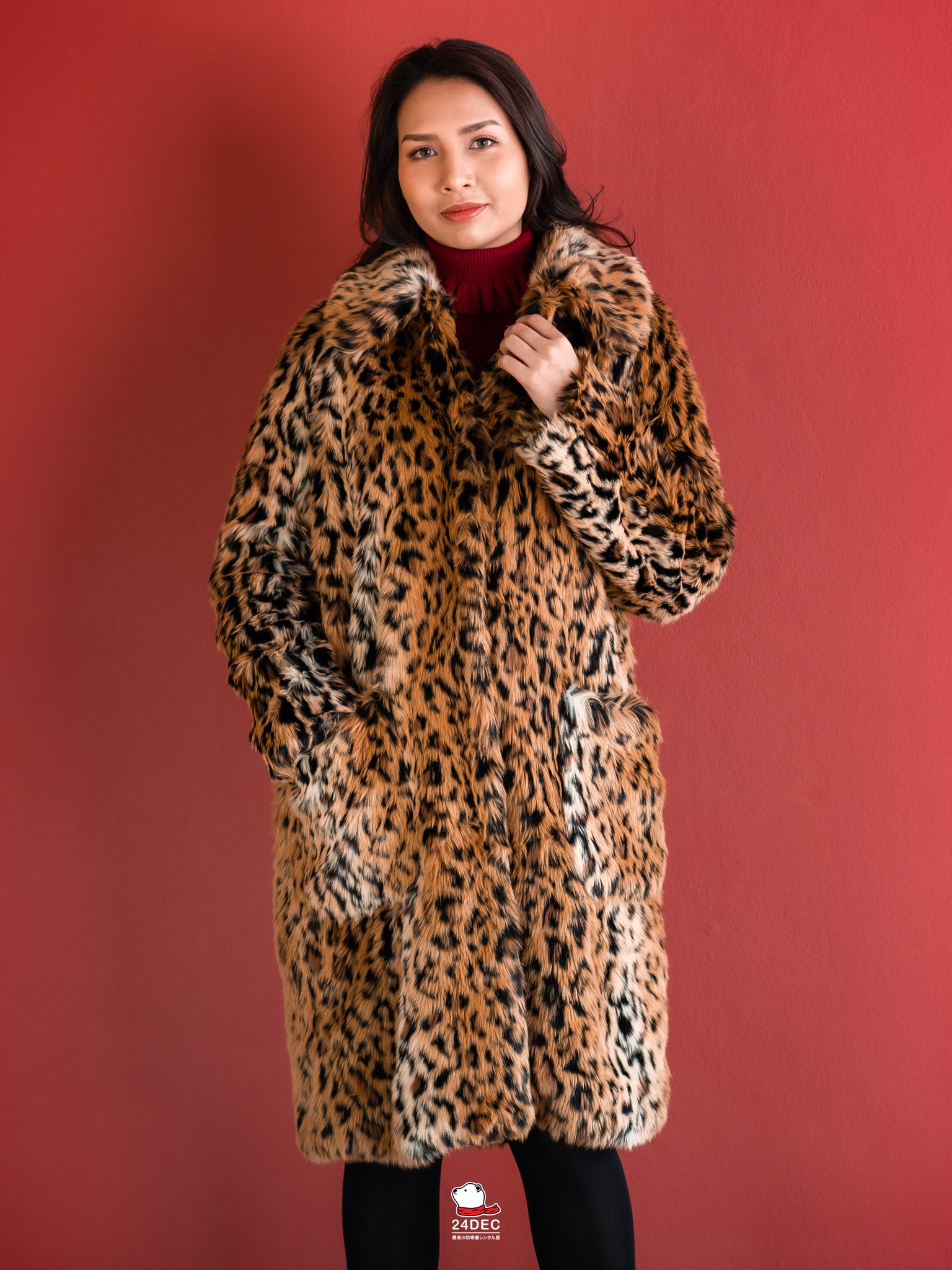 เช่าเสื้อขนเฟอร์ หญิง รุ่น TIGER สี น้ำตาล