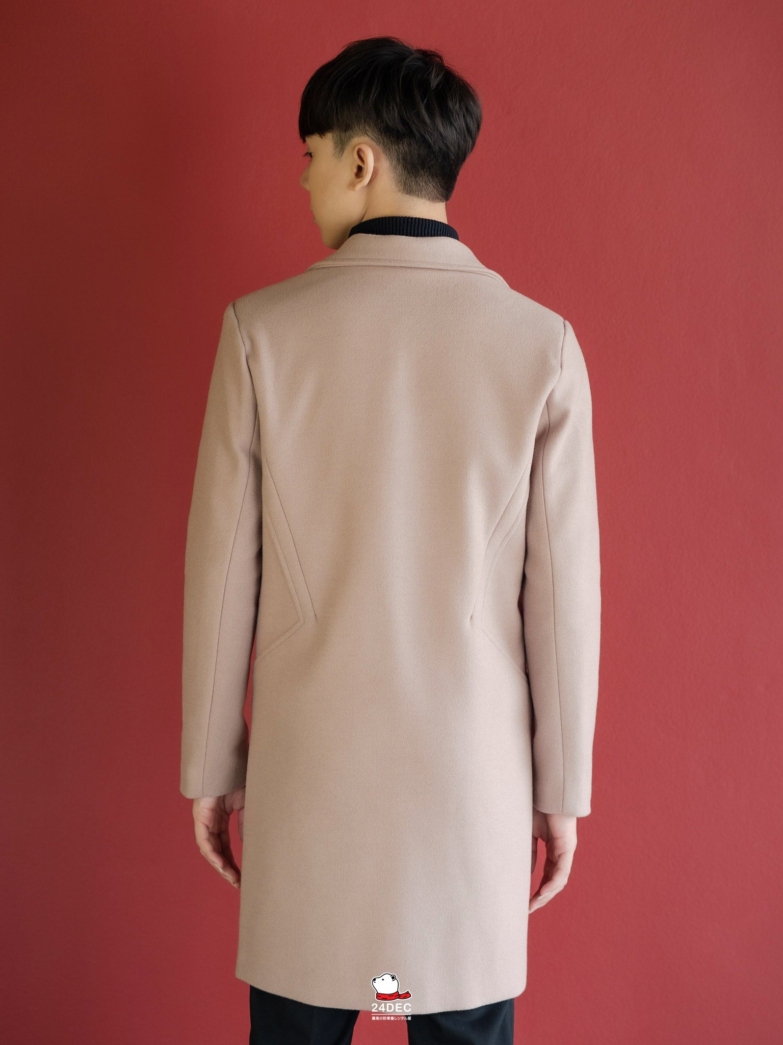 เช่าเสื้อโค้ท ชาย รุ่น ZEUS สี ครีม