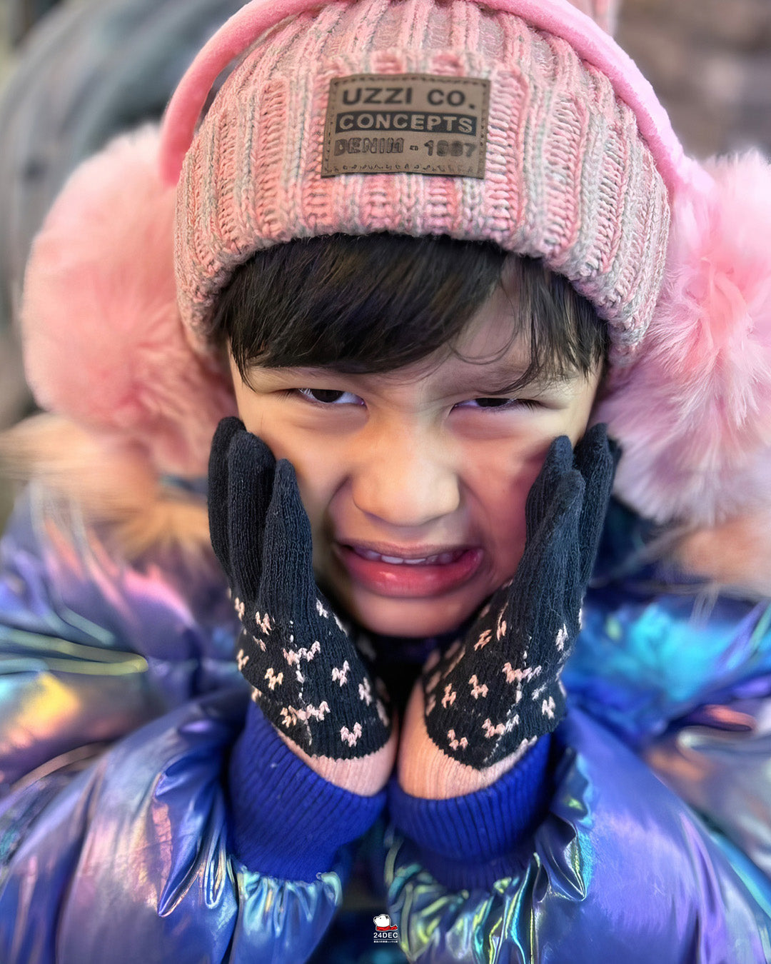 เช่าเสื้อกันหนาว เด็ก รุ่น BALLOON สี ม่วง