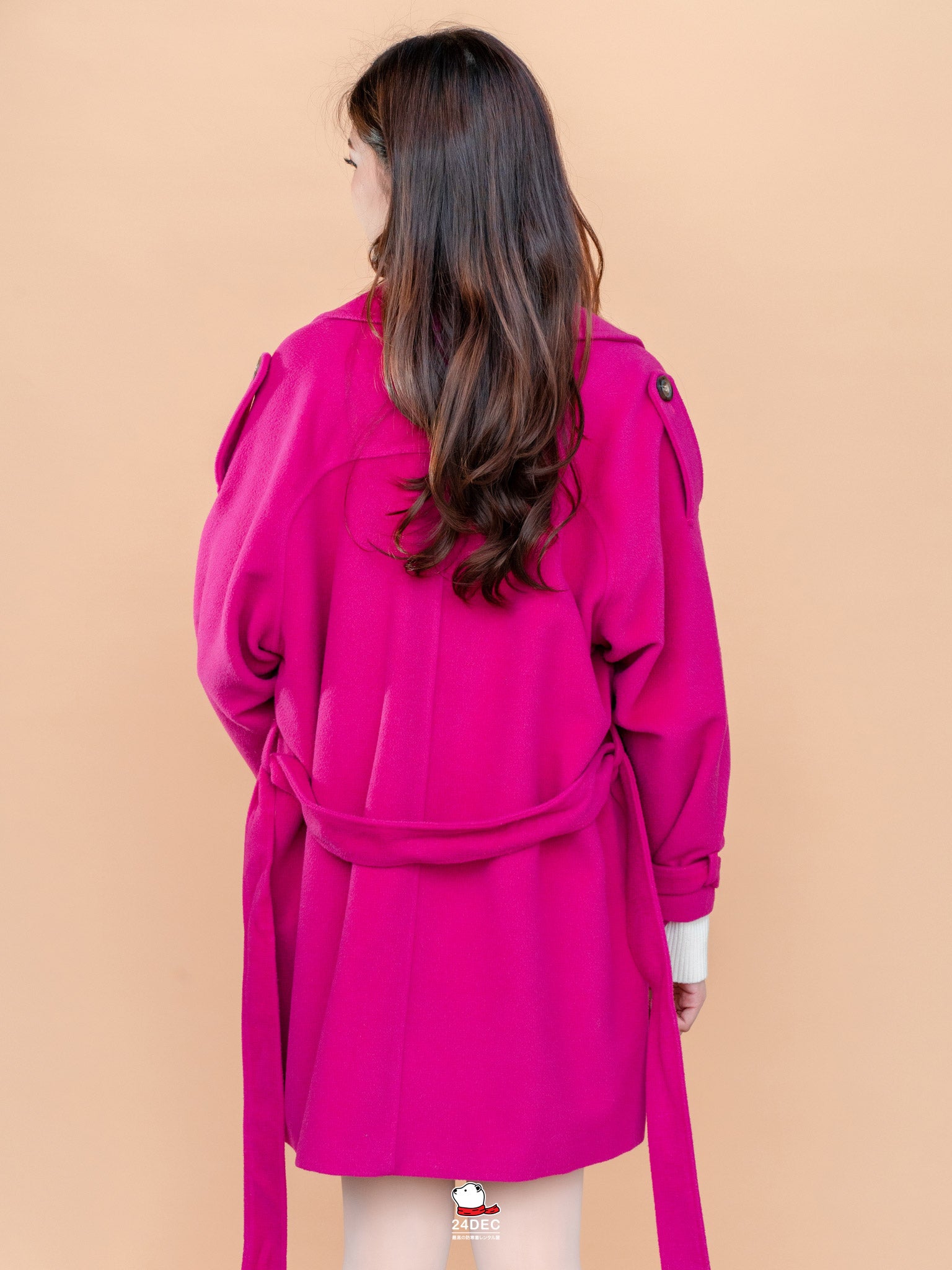 เช่าเสื้อโค้ท หญิง รุ่น LINDA สี ชมพู