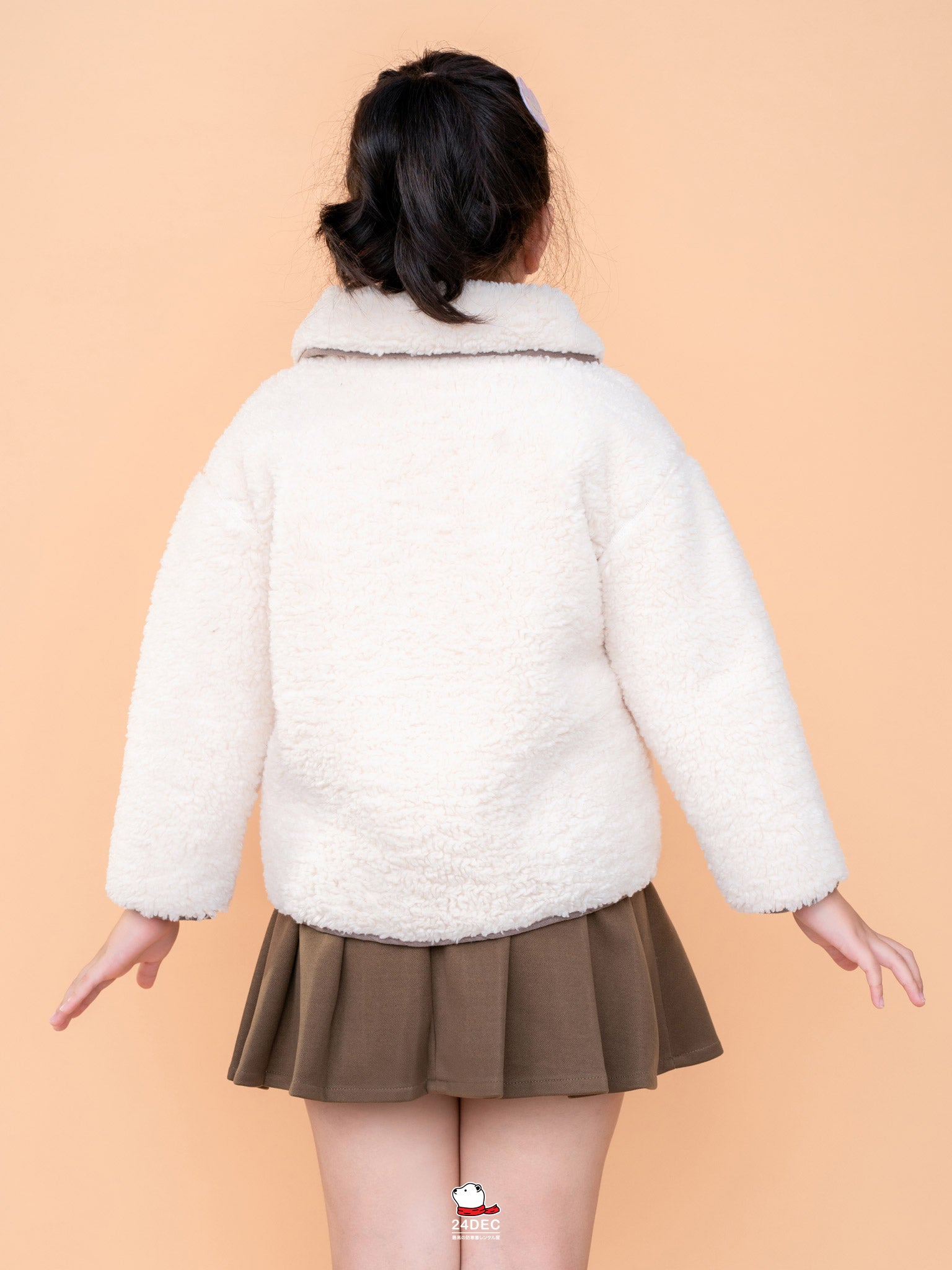 เช่าเสื้อโค้ท เด็ก รุ่น ICECREAM สี ขาว