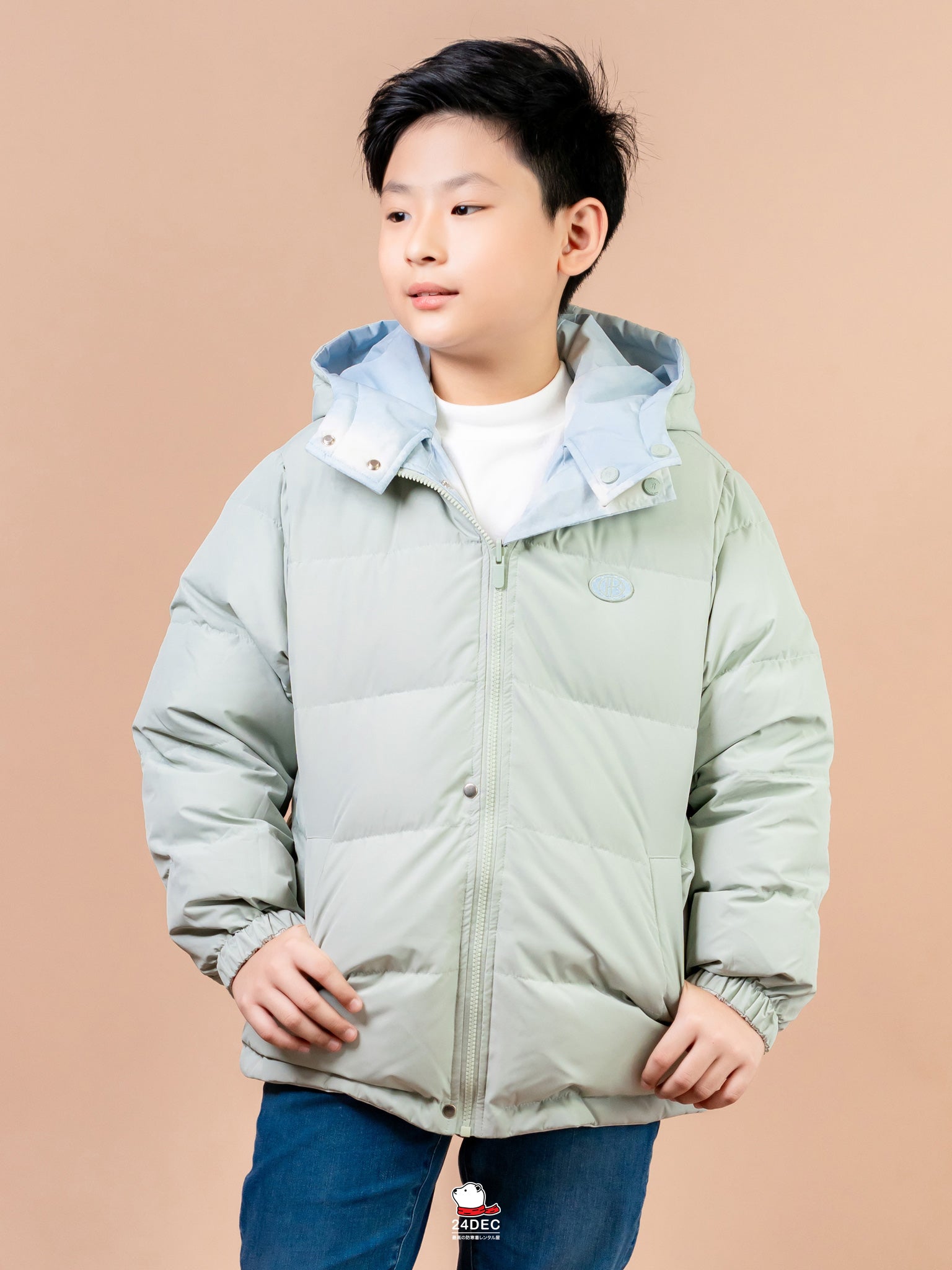 เช่าเสื้อกันหนาว เด็ก รุ่น AKIKO สี ฟ้า