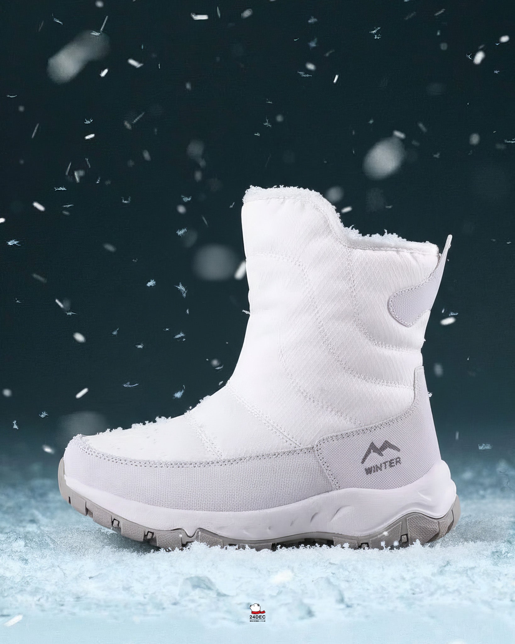 เช่ารองเท้าบูท หญิง รุ่น ALBERG สี ขาว