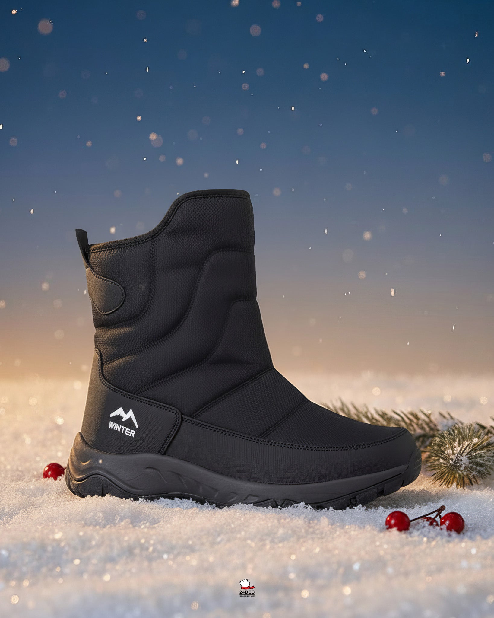 เช่ารองเท้าบูท หญิง รุ่น ALBERG สี ดำ