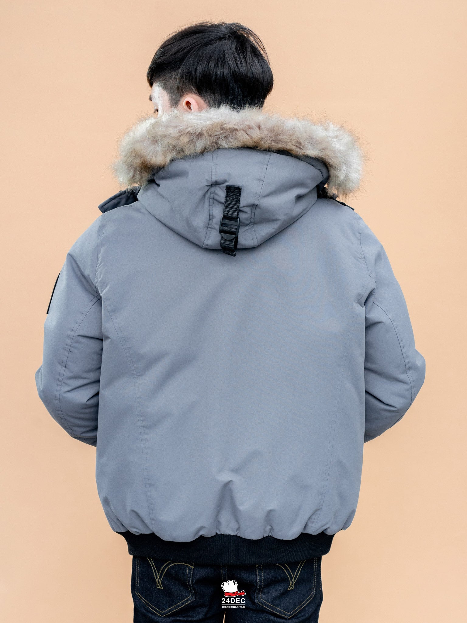 เช่าเสื้อกันหนาว ชาย รุ่น ALPS สี เทา