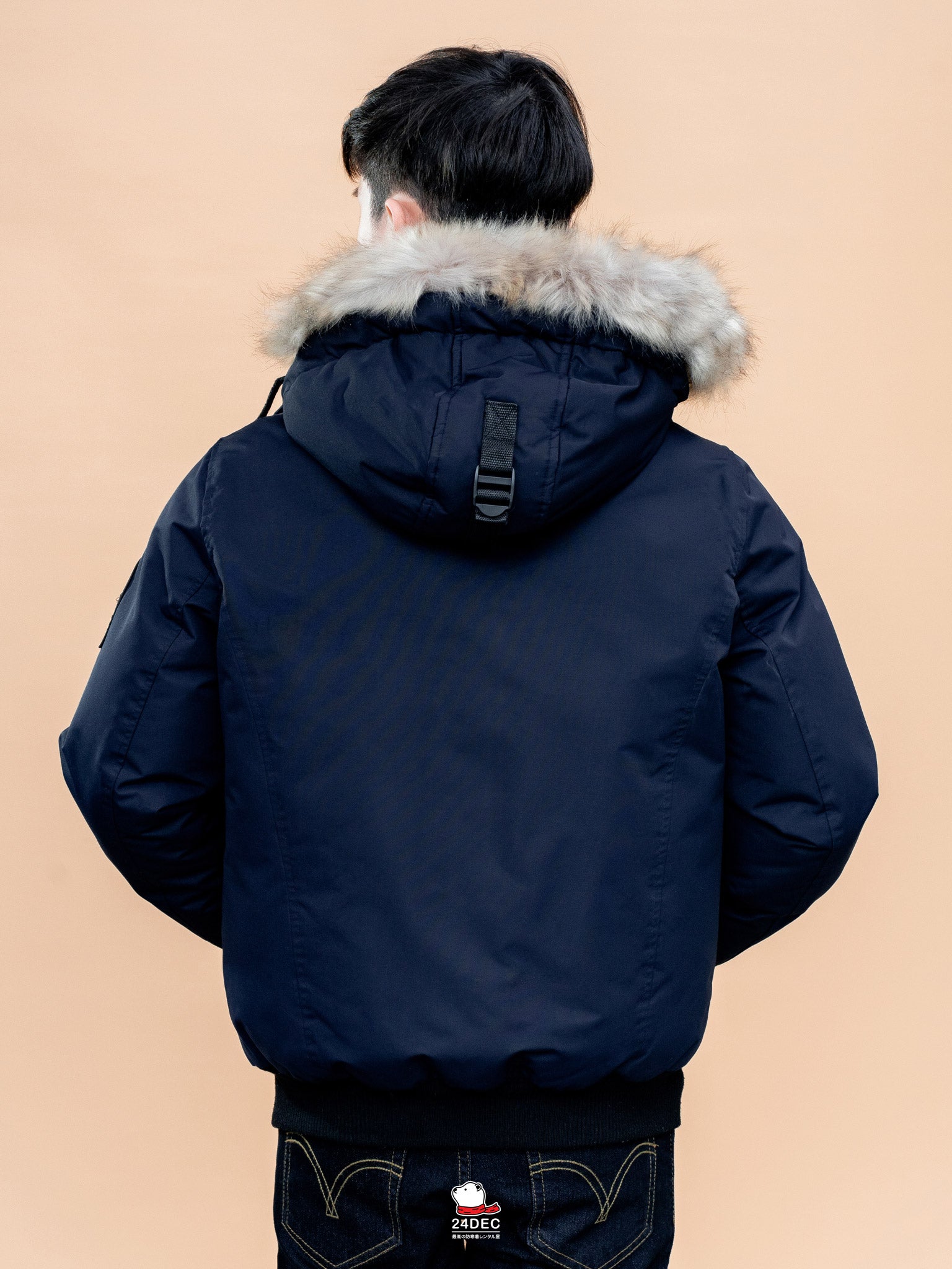 เช่าเสื้อกันหนาว ชาย รุ่น ALPS สี น้ำเงิน