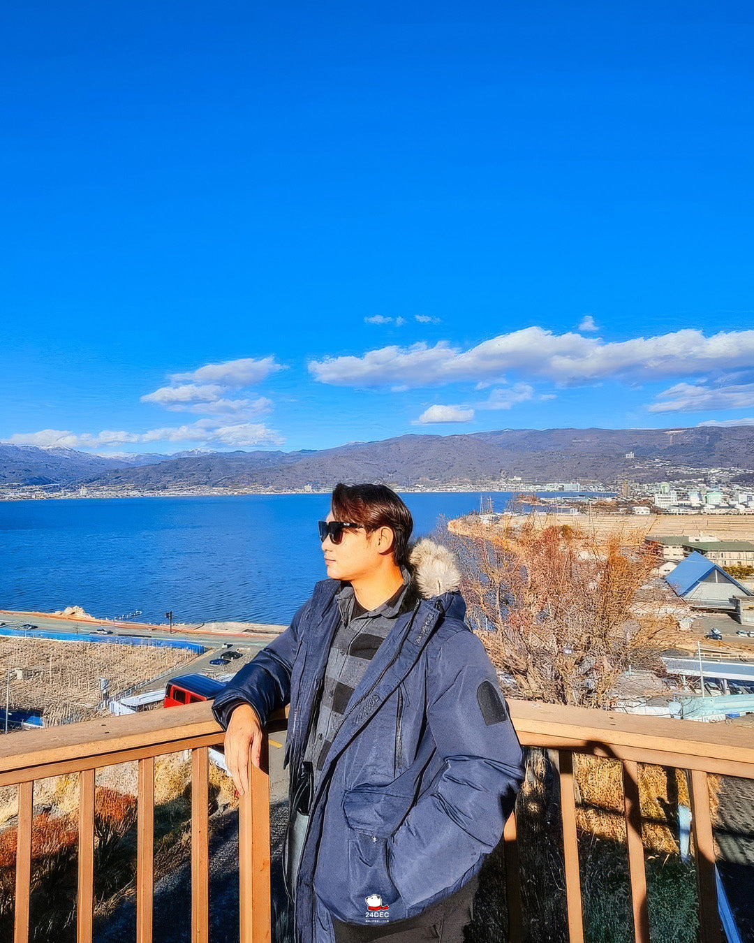 เช่าเสื้อกันหนาว ชาย รุ่น ALPS สี น้ำเงิน