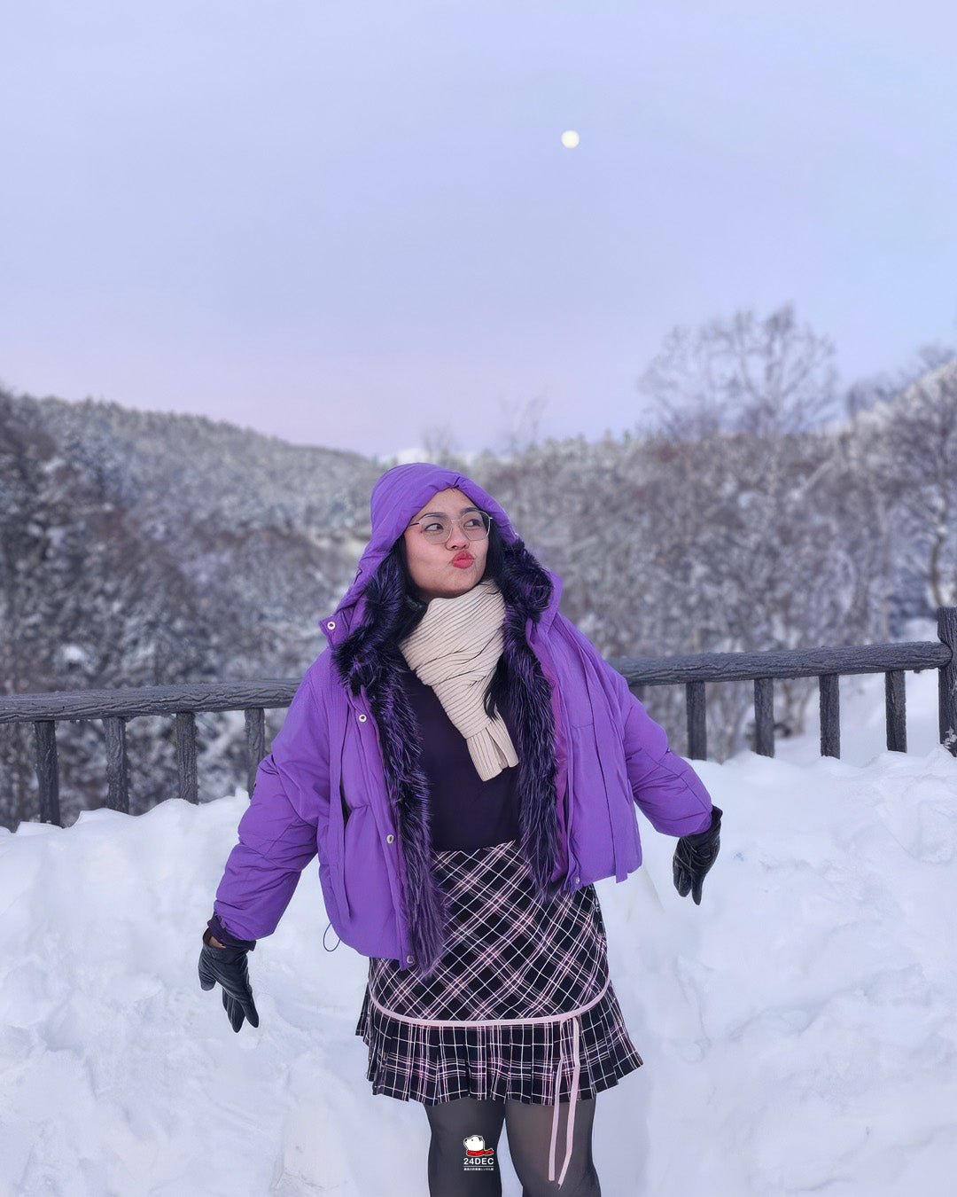 เช่าเสื้อกันหนาว หญิง รุ่น AMETHYST สี ม่วง