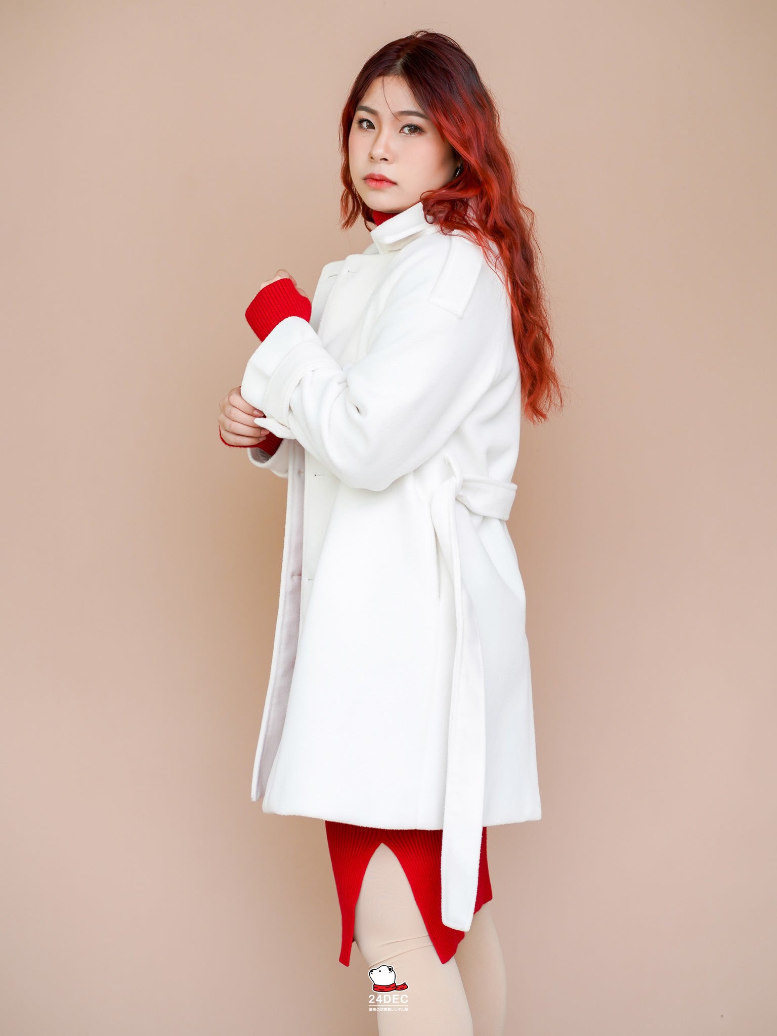 เช่าเสื้อโค้ท หญิง รุ่น ANCHOR สี ขาว