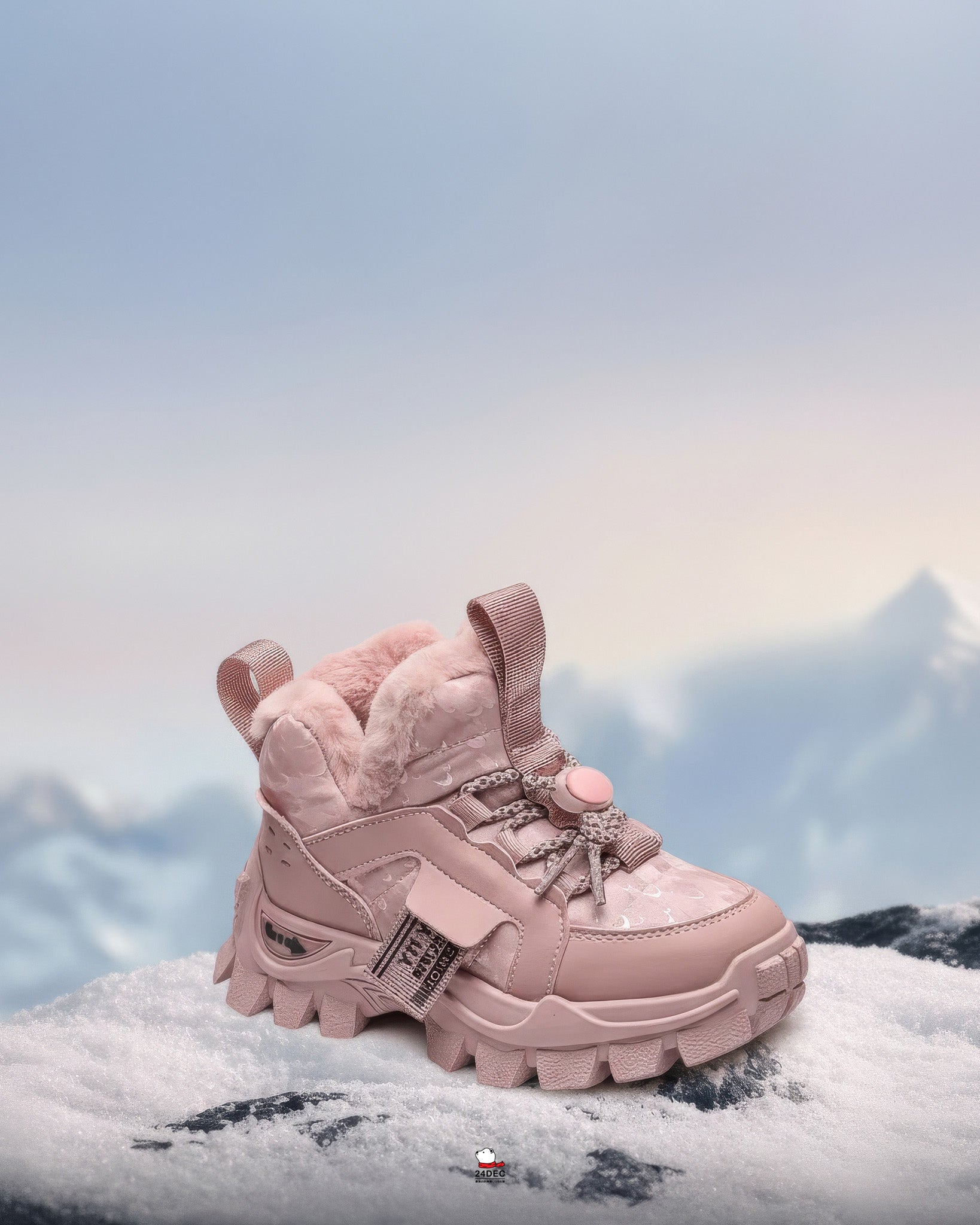 เช่ารองเท้าบูท เด็ก รุ่น ANYTHING สี ชมพู