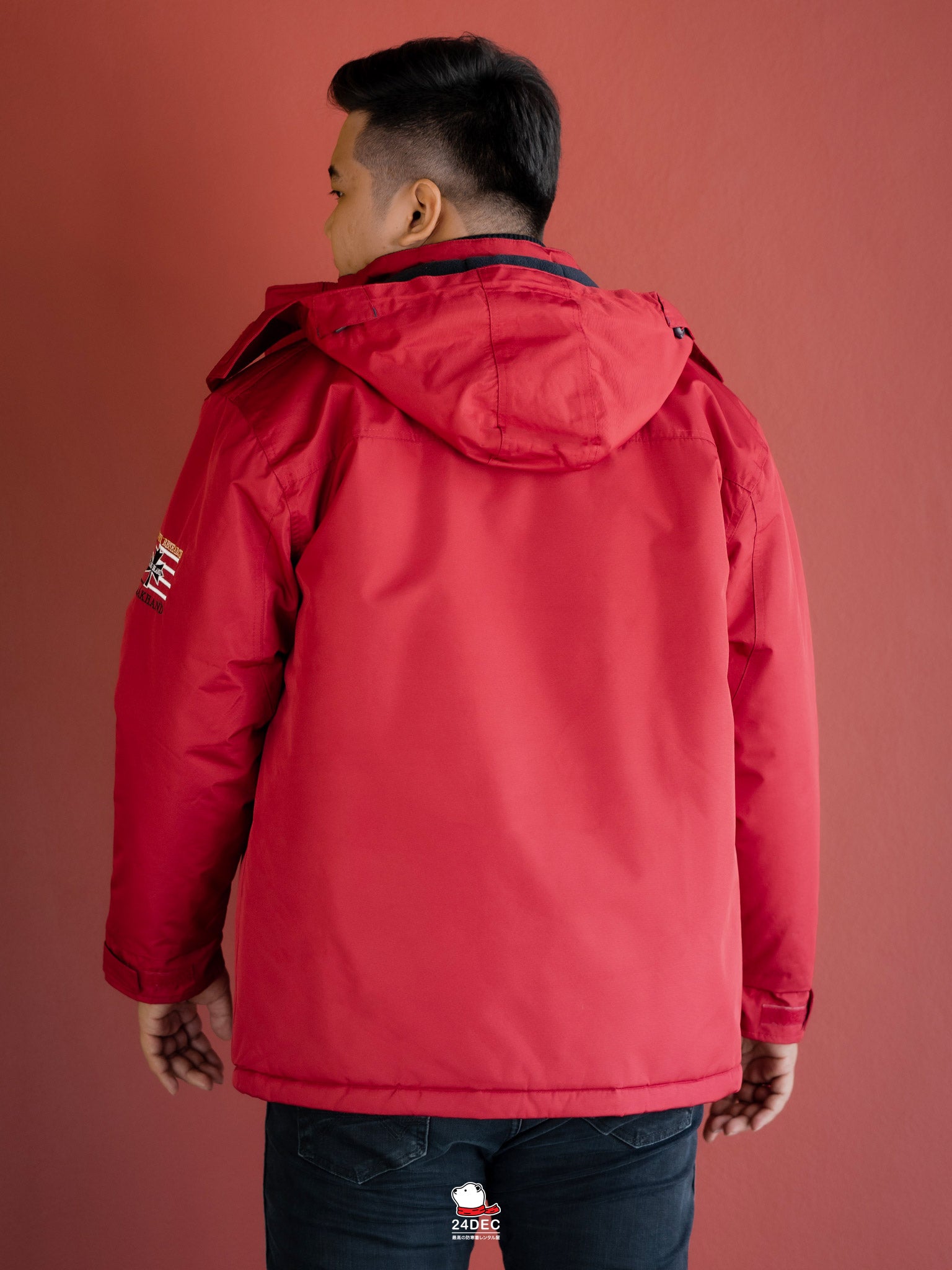 เช่าเสื้อกันหนาว ชาย รุ่น ARAKHAND สี แดง