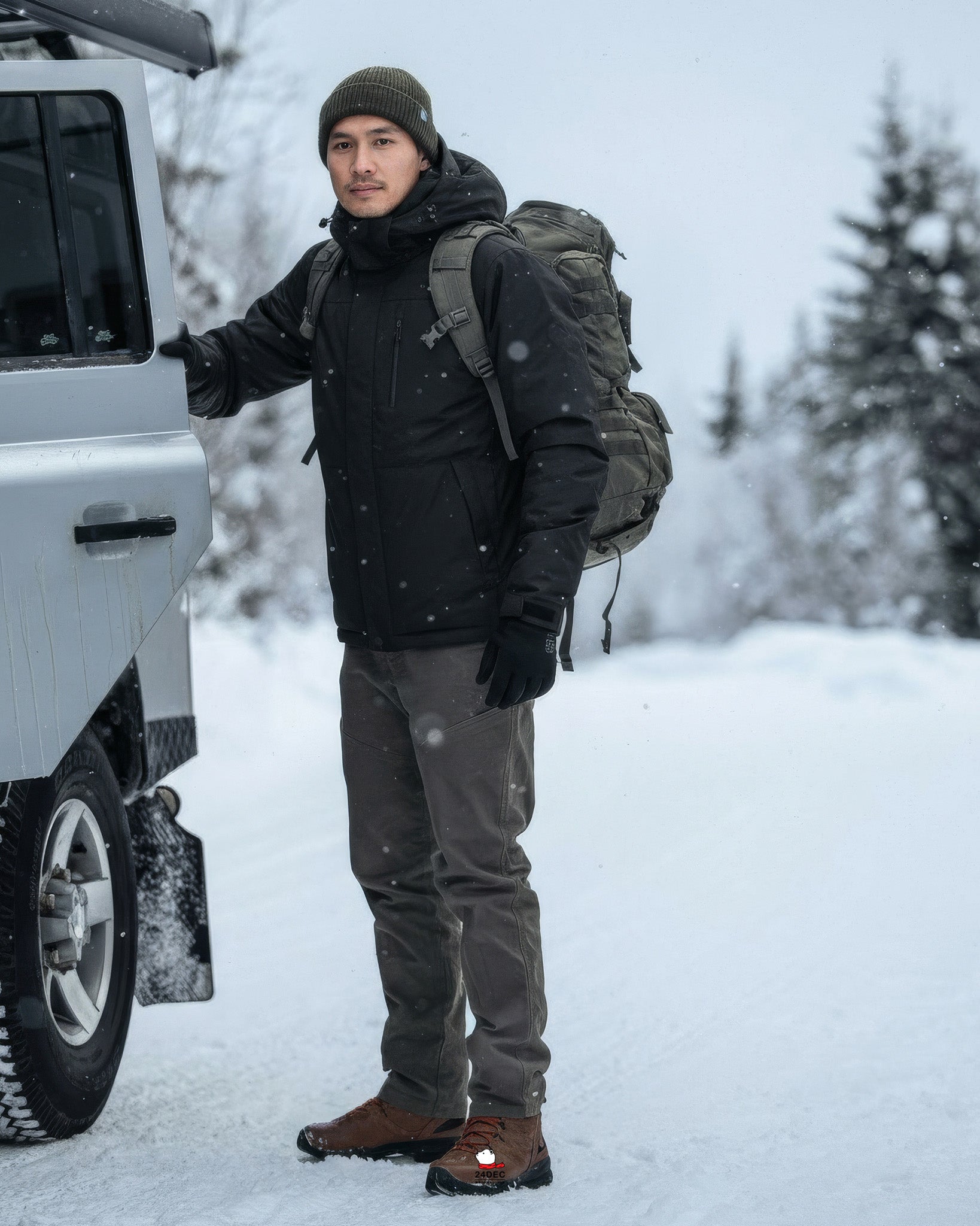 เช่าเสื้อกันหนาว ชาย รุ่น ARLINGTON สี ดำ