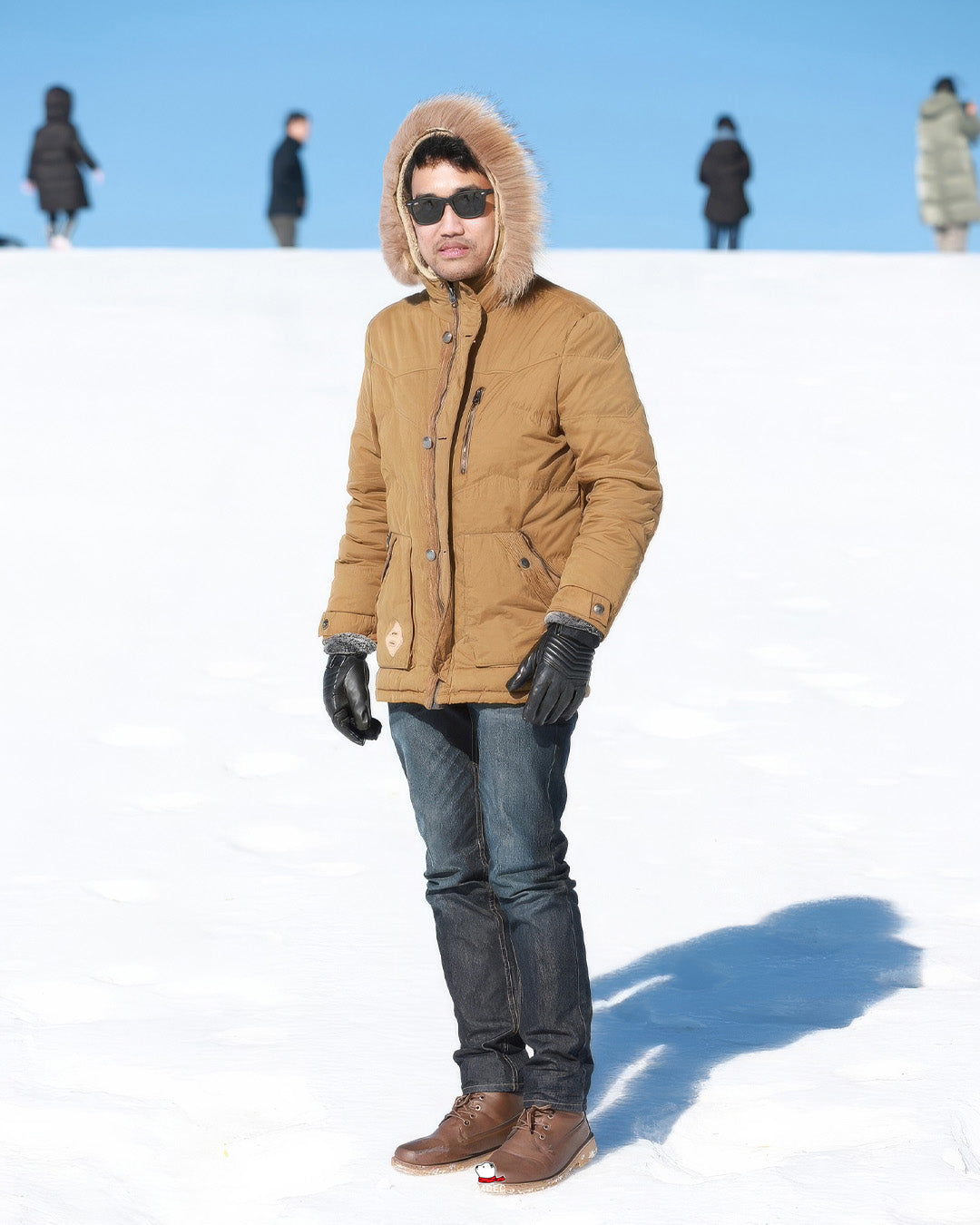 เช่าเสื้อกันหนาว ชาย รุ่น AUSTRIA สี น้ำตาล