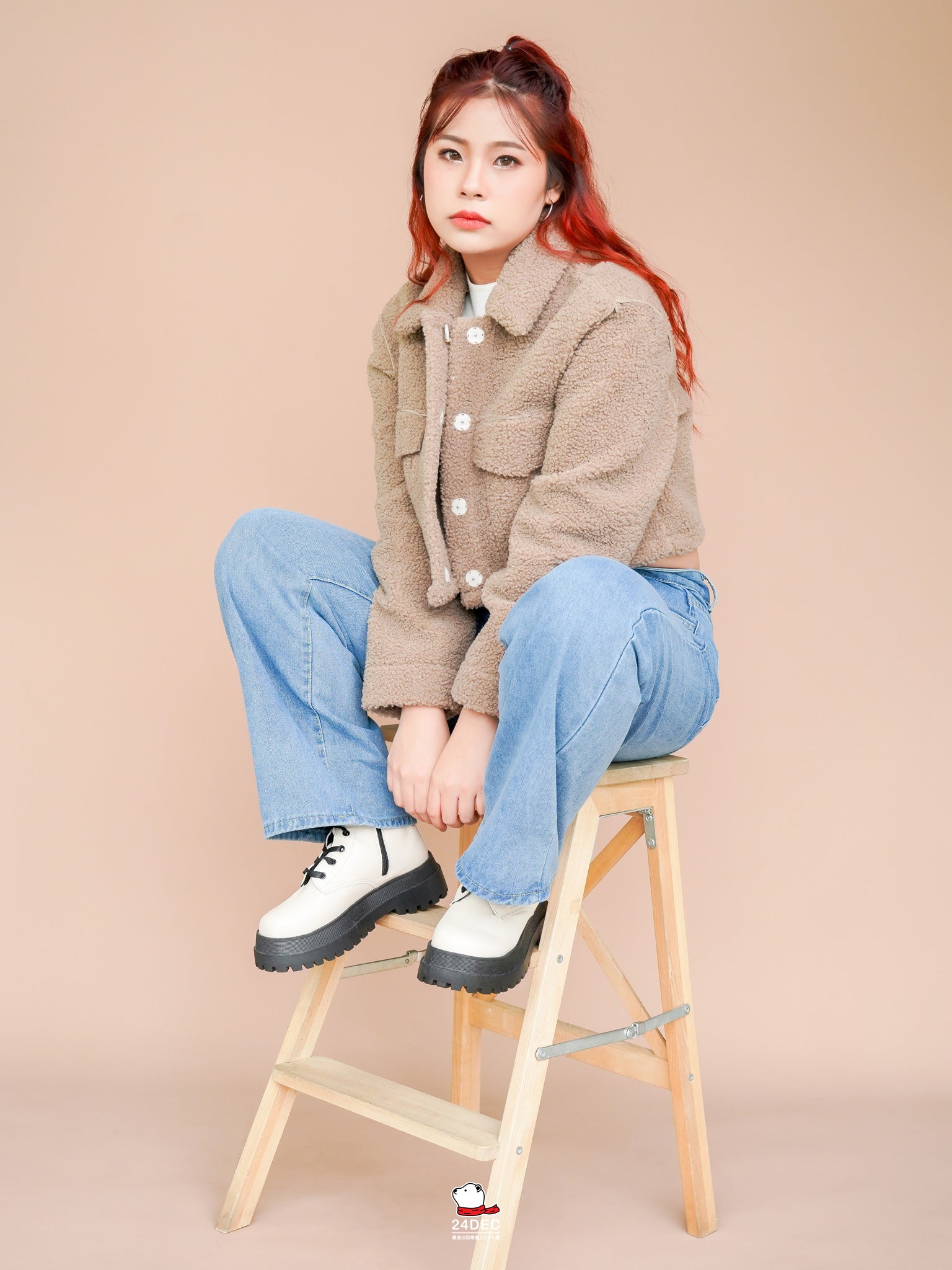 เช่าเสื้อแจ็คเก็ต หญิง รุ่น AUTUMN สี น้ำตาล