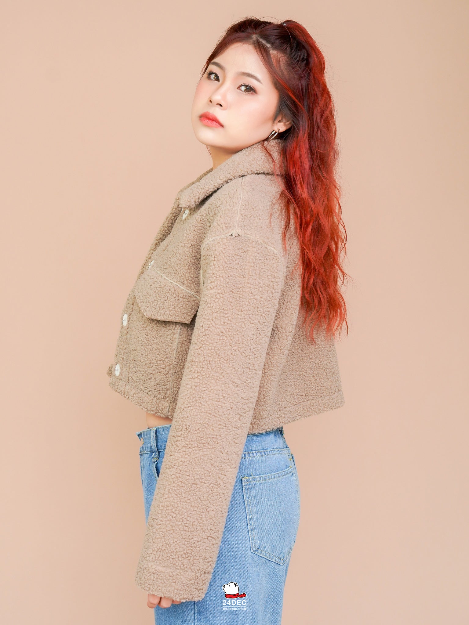 เช่าเสื้อแจ็คเก็ต หญิง รุ่น AUTUMN สี น้ำตาล