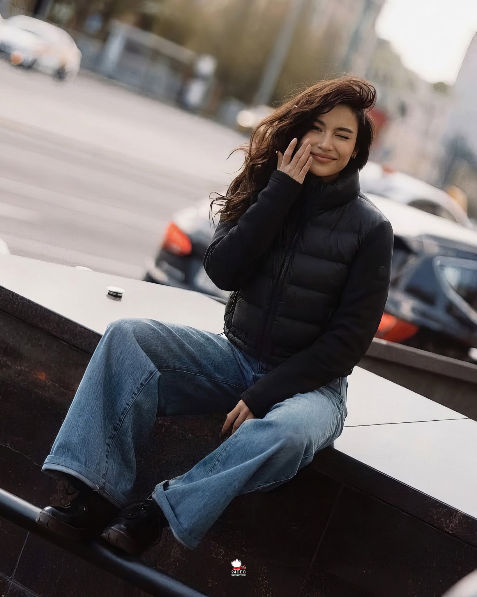 เช่าเสื้อแจ็คเก็ต หญิง รุ่น BELIEVER สี ดำ