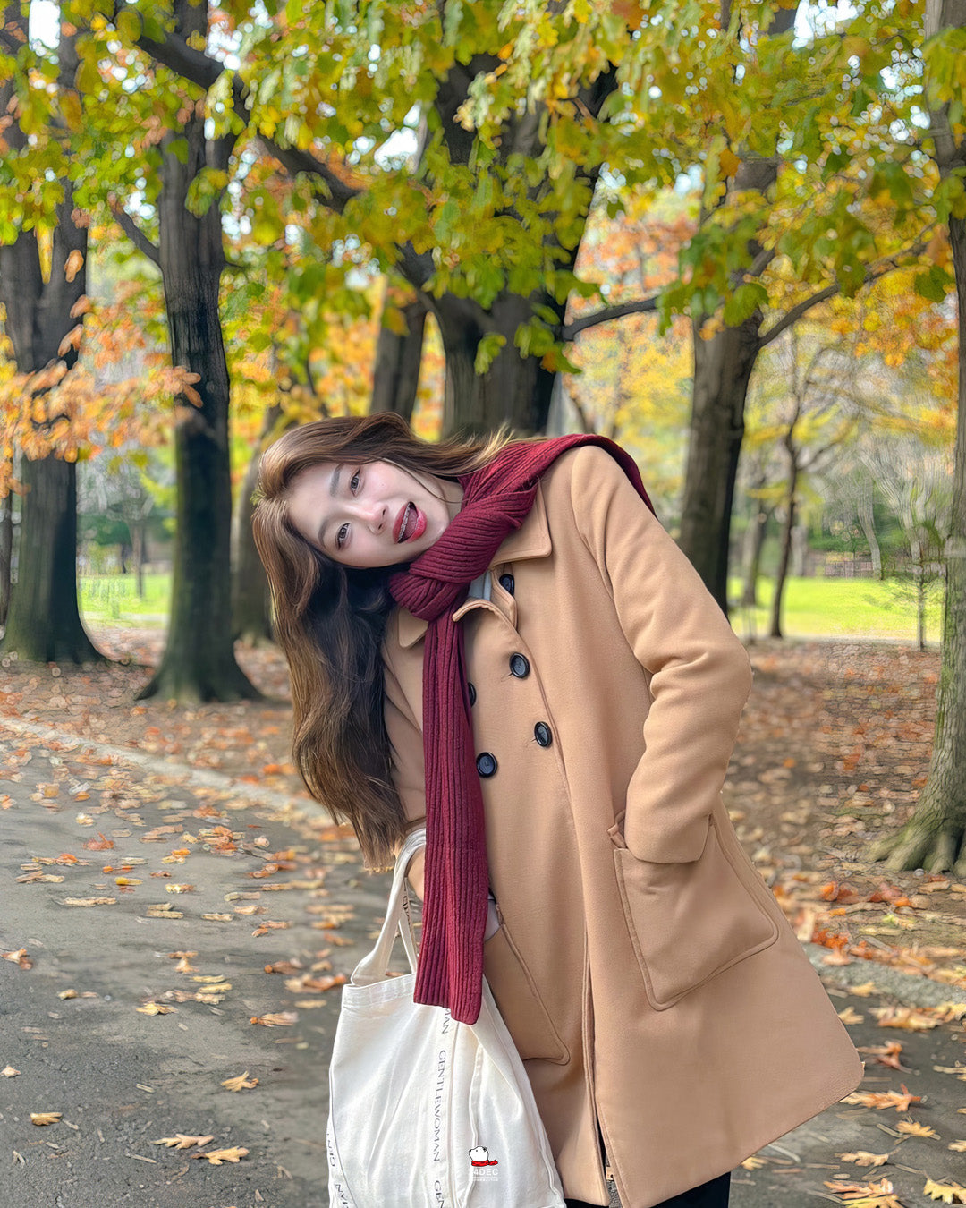 เช่าเสื้อโค้ท หญิง รุ่น BERN สี น้ำตาล