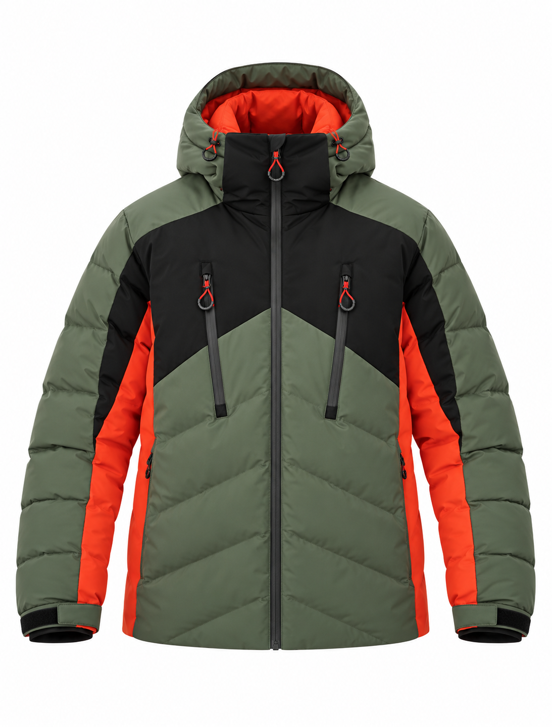 เช่าเสื้อกันหนาว ชาย รุ่น CAMPFIRE สีเขียว