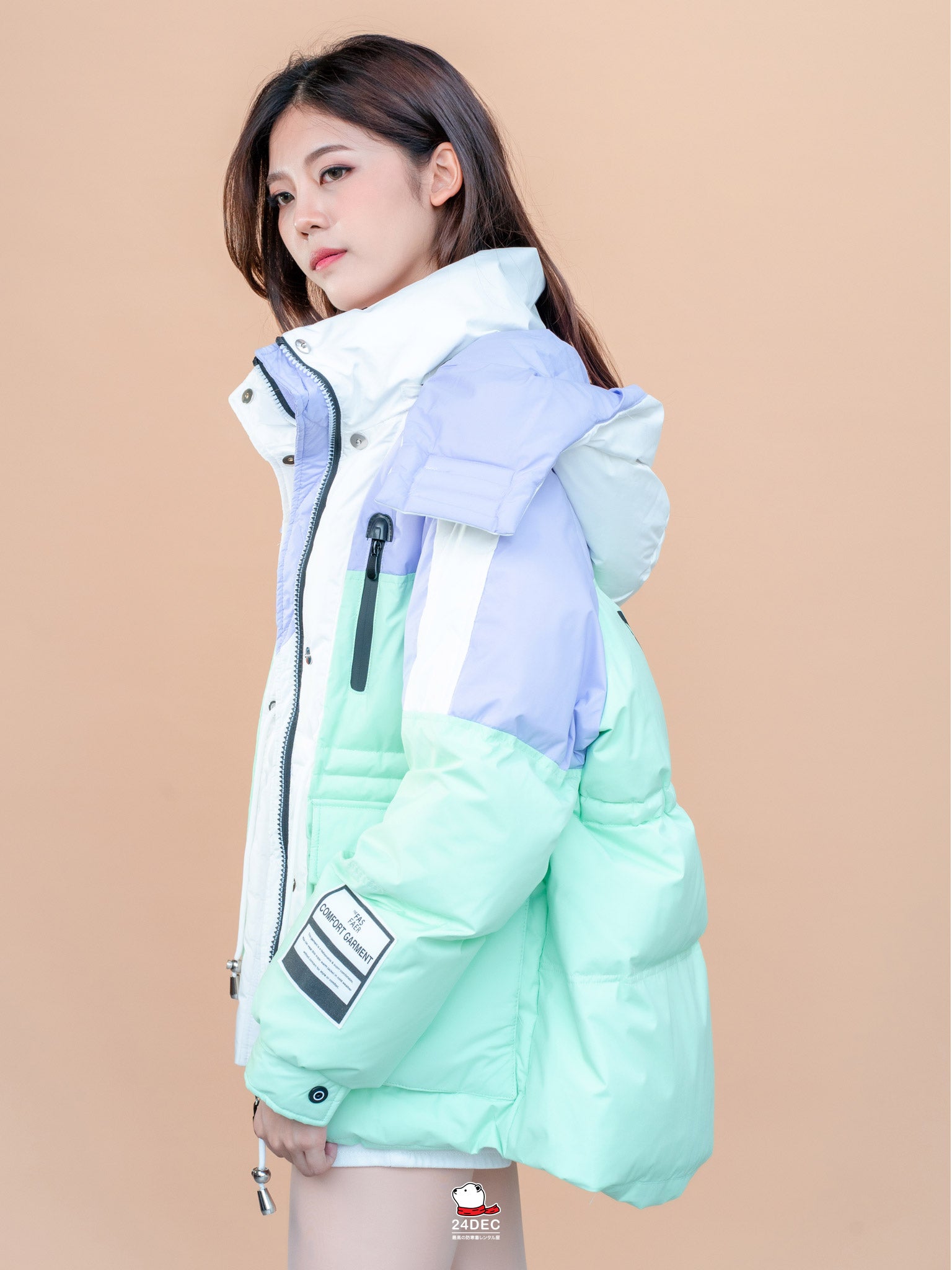 เช่าเสื้อกันหนาว หญิง รุ่น CANDY สี เขียว