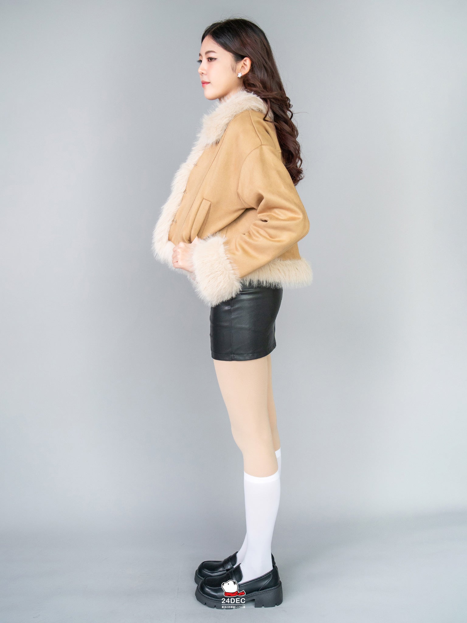 เช่าเสื้อแจ็คเก็ต หญิง รุ่น CAROLINA สี น้ำตาล