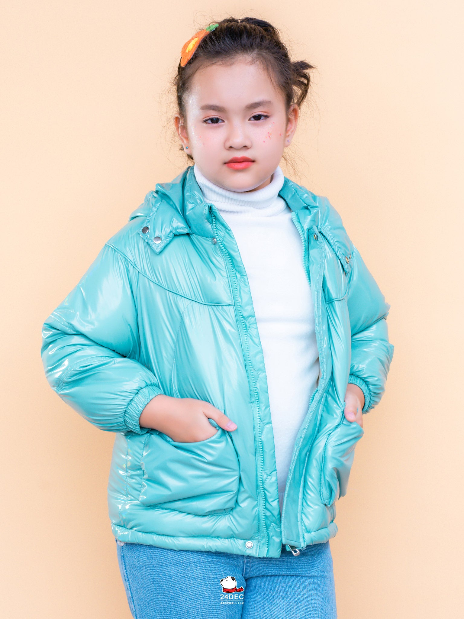 เช่าเสื้อกันหนาว เด็ก รุ่น CHUBBY สี ฟ้า