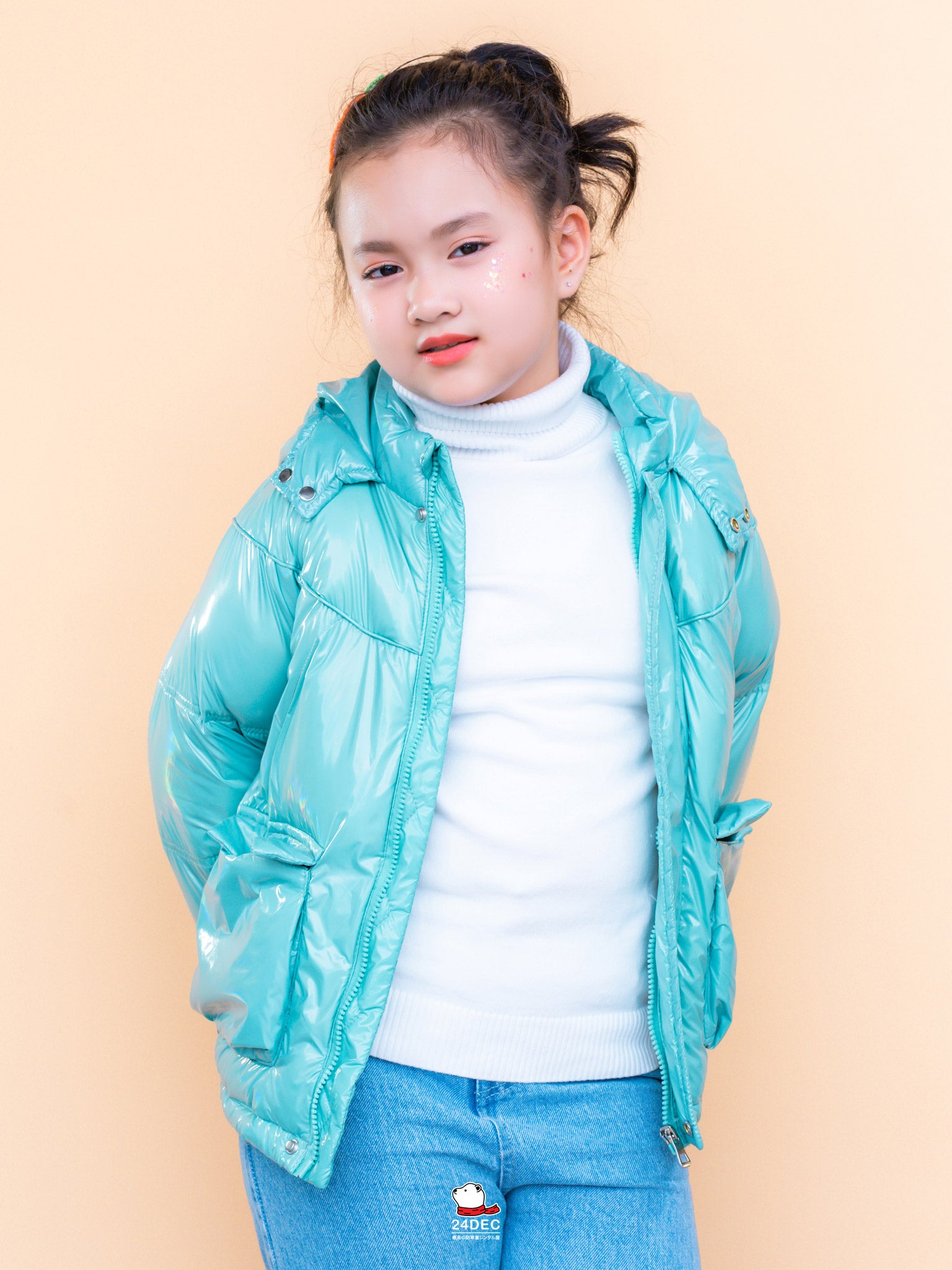 เช่าเสื้อกันหนาว เด็ก รุ่น CHUBBY สี ฟ้า