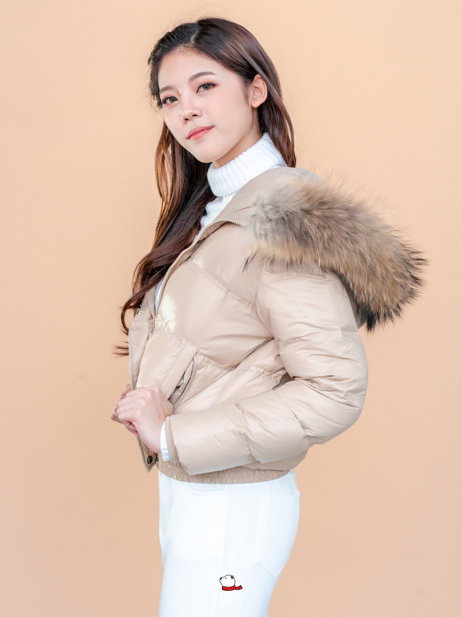 เช่าเสื้อกันหนาว หญิง รุ่น COOKIE สี น้ำตาล