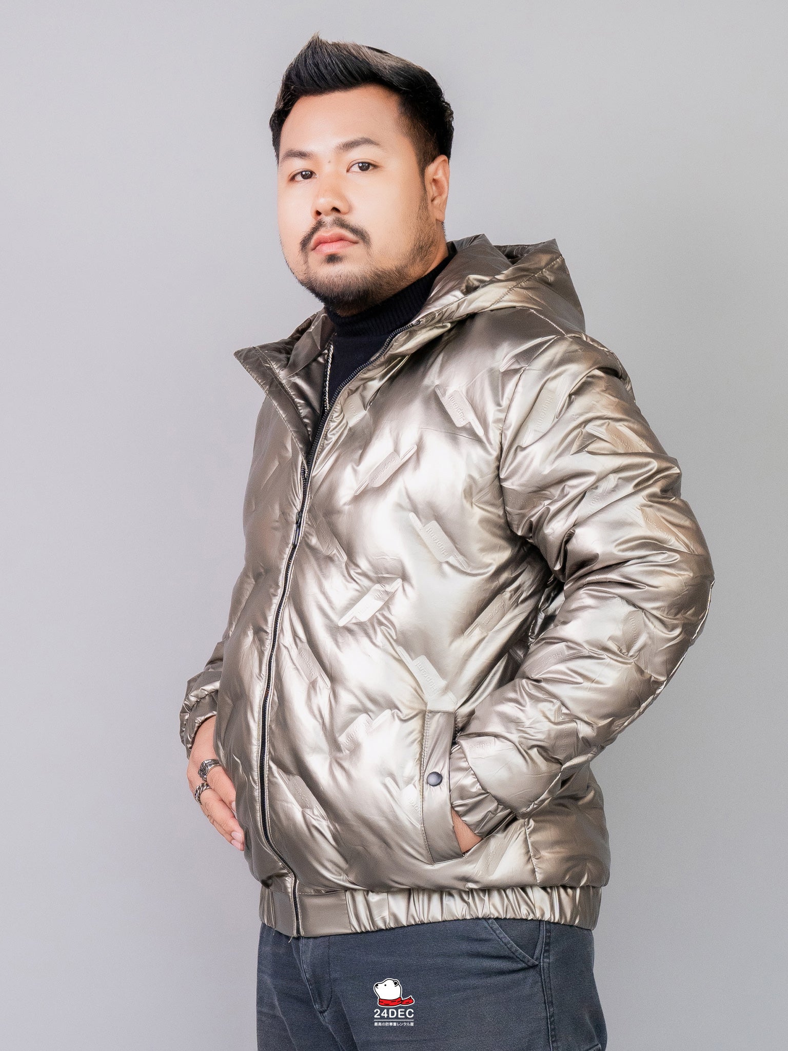 เช่าเสื้อกันหนาว ชาย รุ่น CRYPTO สี ทอง