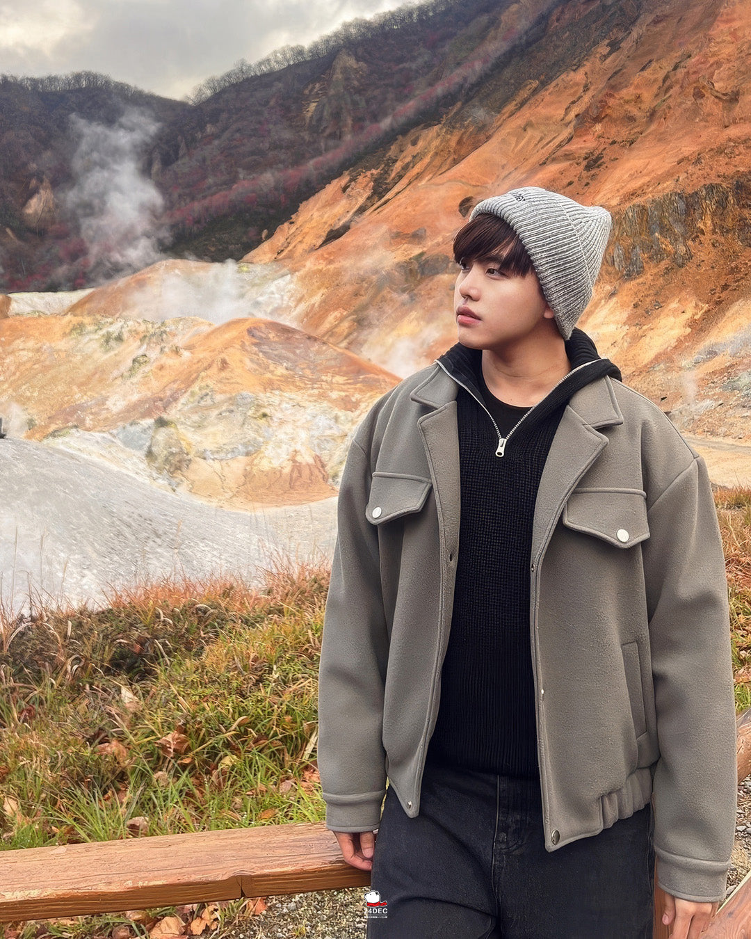 เช่าเสื้อโค้ท ชาย รุ่น CUBIC สี เทา