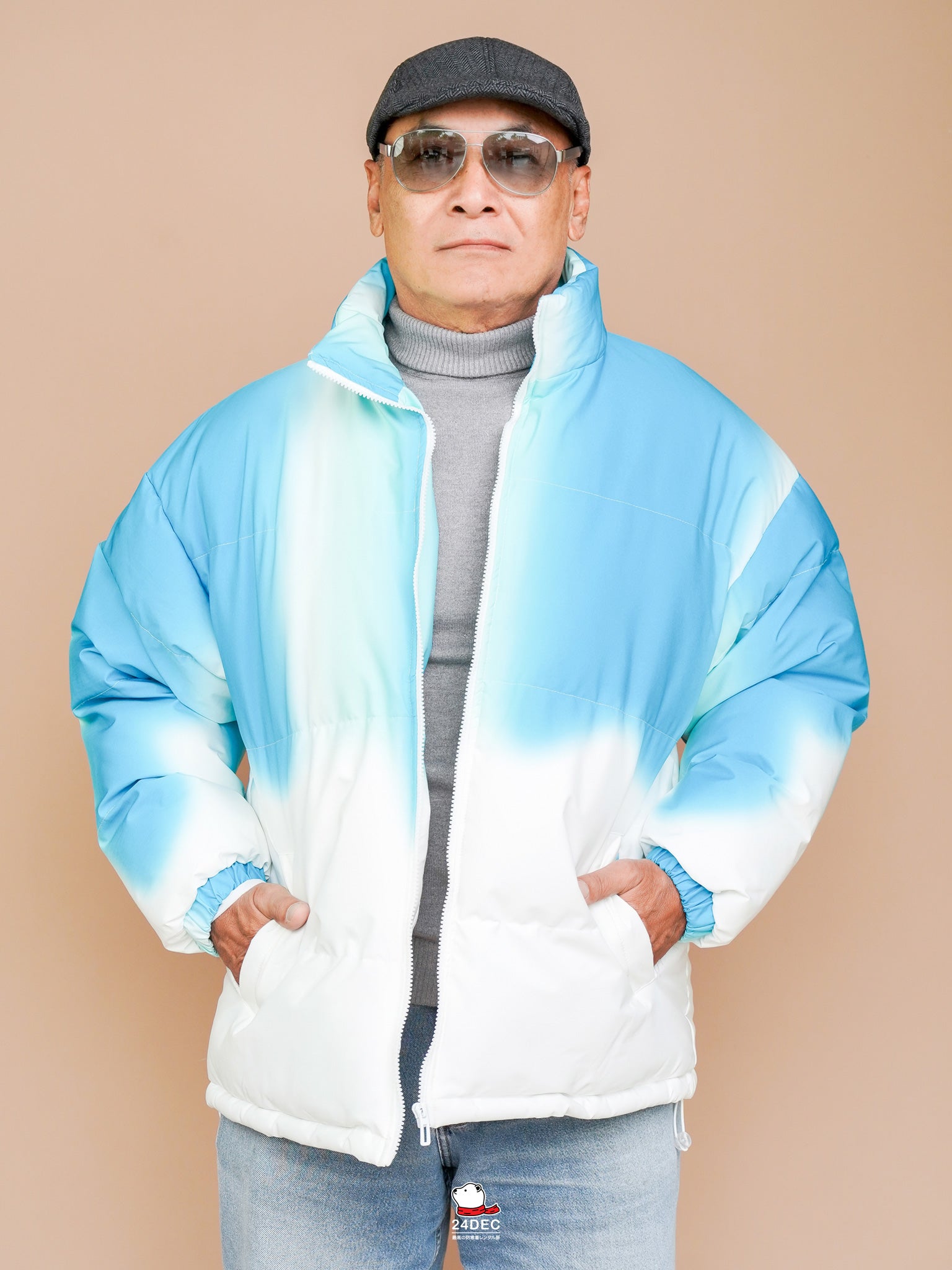 เช่าเสื้อกันหนาว ชาย รุ่น DECLAN สี เขียว