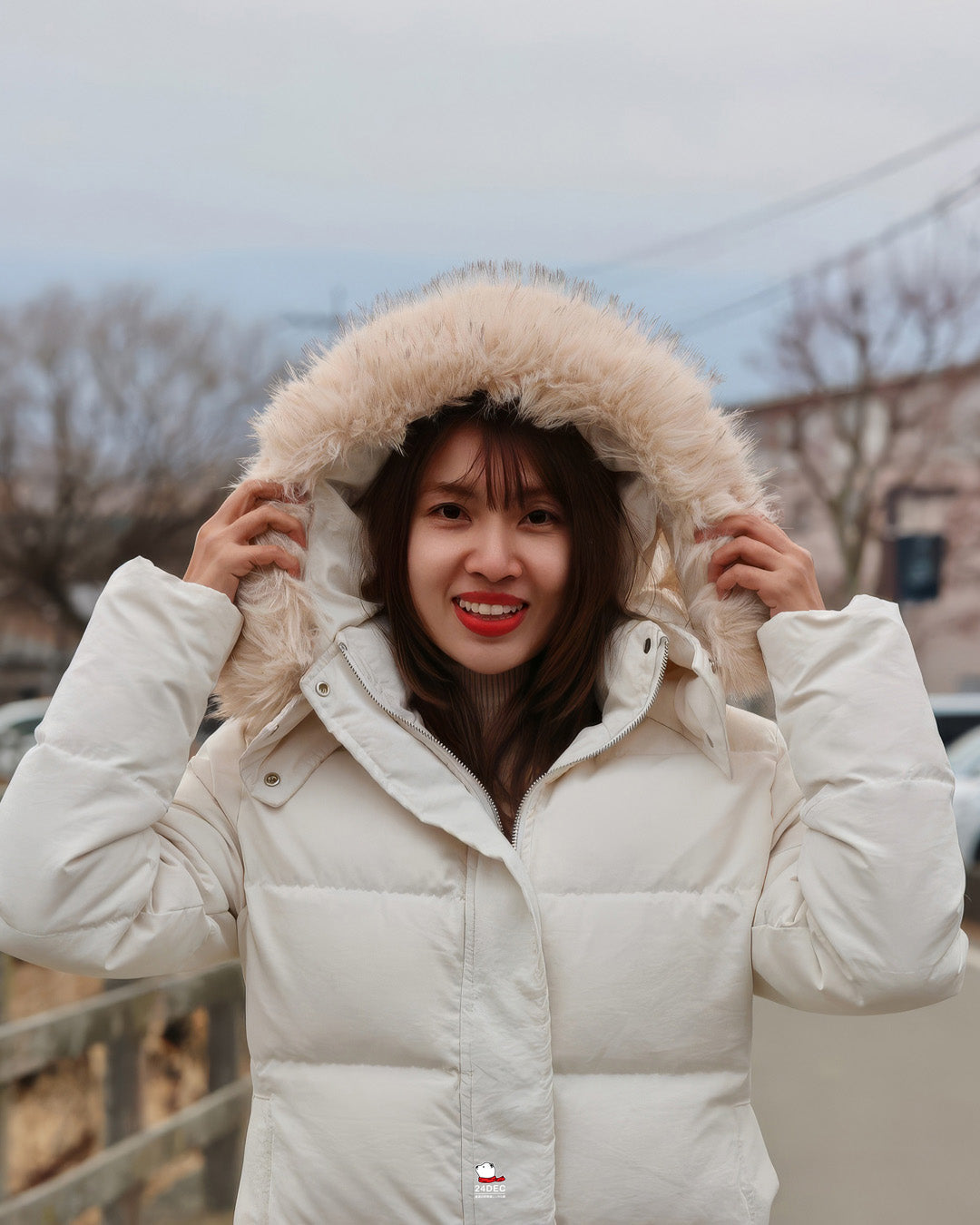 เช่าเสื้อกันหนาว หญิง รุ่น DENALI สี ขาว