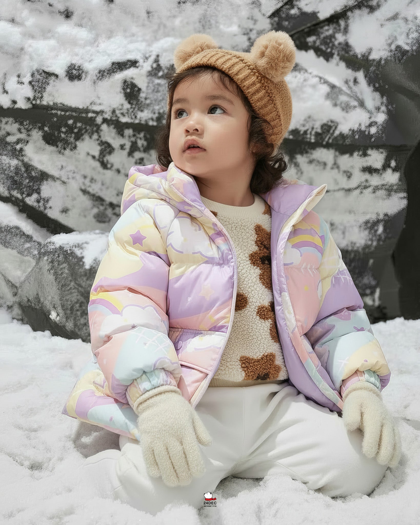 เช่าเสื้อกันหนาว เด็ก รุ่น DUGA สี ม่วง