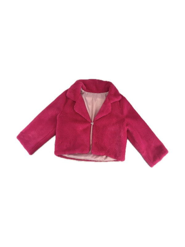 เช่าเสื้อขนเฟอร์ เด็ก รุ่น EBBIE สี ชมพู