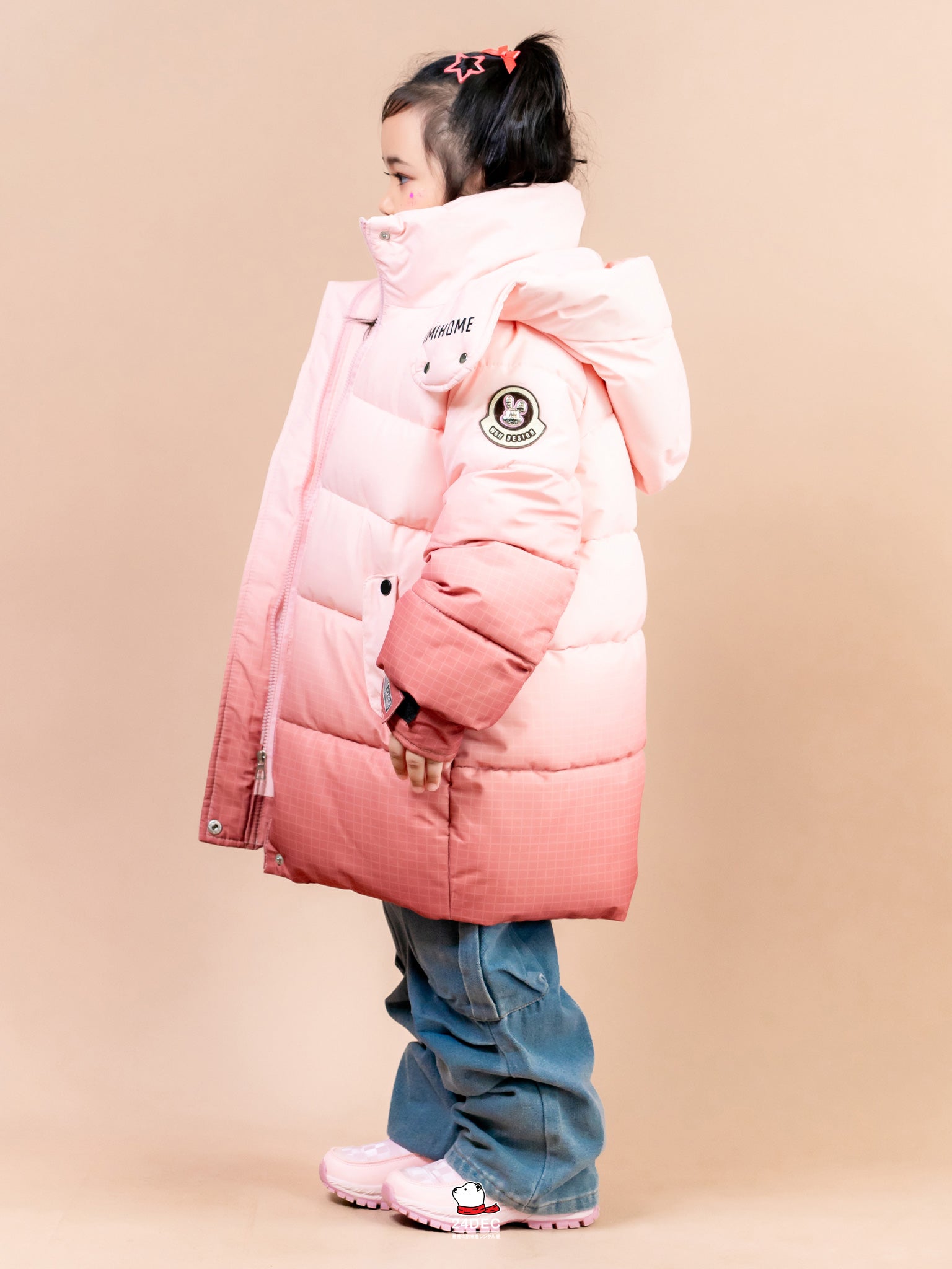 เช่าเสื้อกันหนาว เด็ก รุ่น ELODIE สี ชมพู