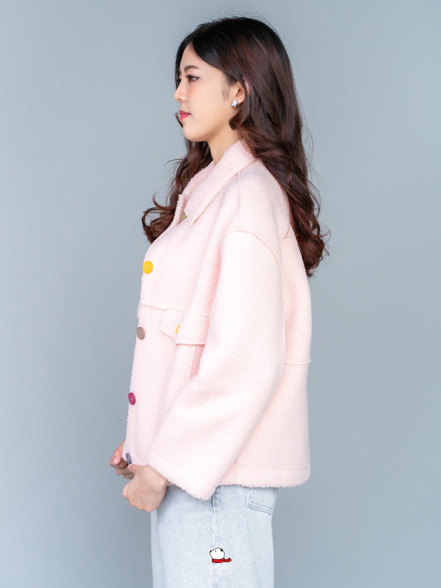 เช่าเสื้อแจ็คเก็ต หญิง รุ่น EPITOME สี ชมพู