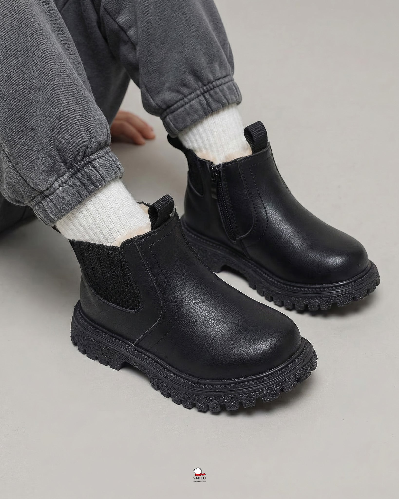 เช่ารองเท้าบูท เด็ก รุ่น EVE สี ดำ