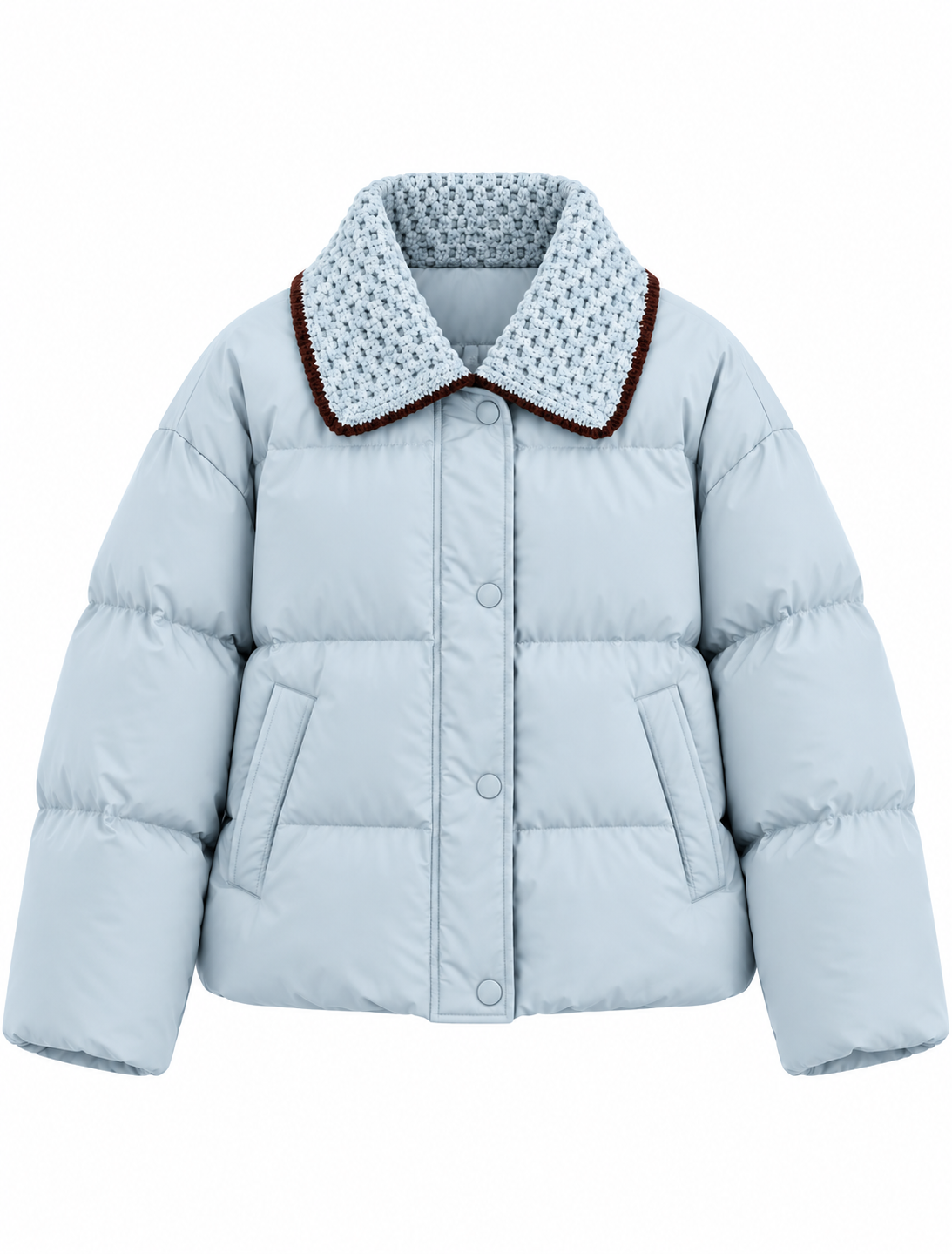 เช่าเสื้อกันหนาว หญิง รุ่น EVIAN สี ฟ้า