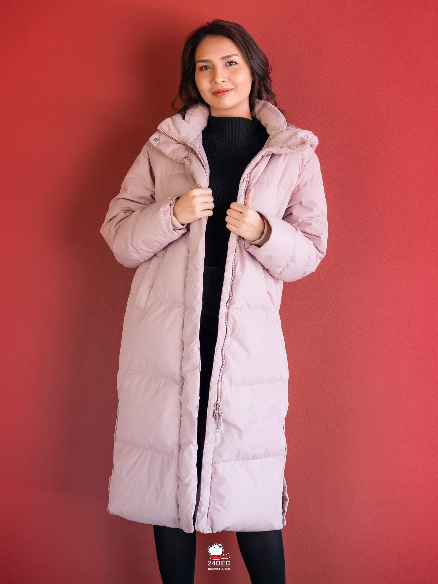 เช่าเสื้อกันหนาว หญิง รุ่น EWHA สี ชมพู