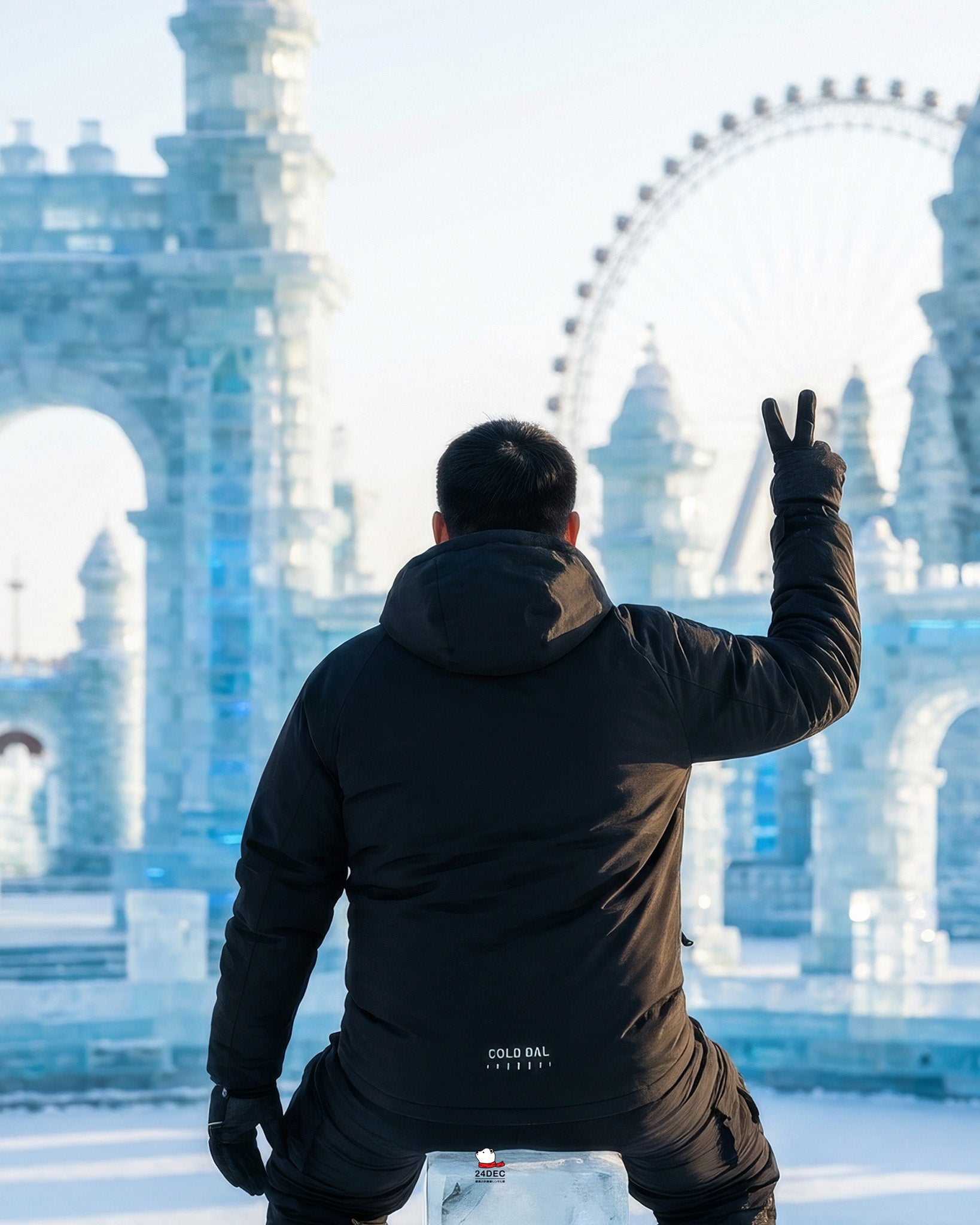 เช่าเสื้อกันหนาว ชาย รุ่น FAIRBANKS สี ดำ