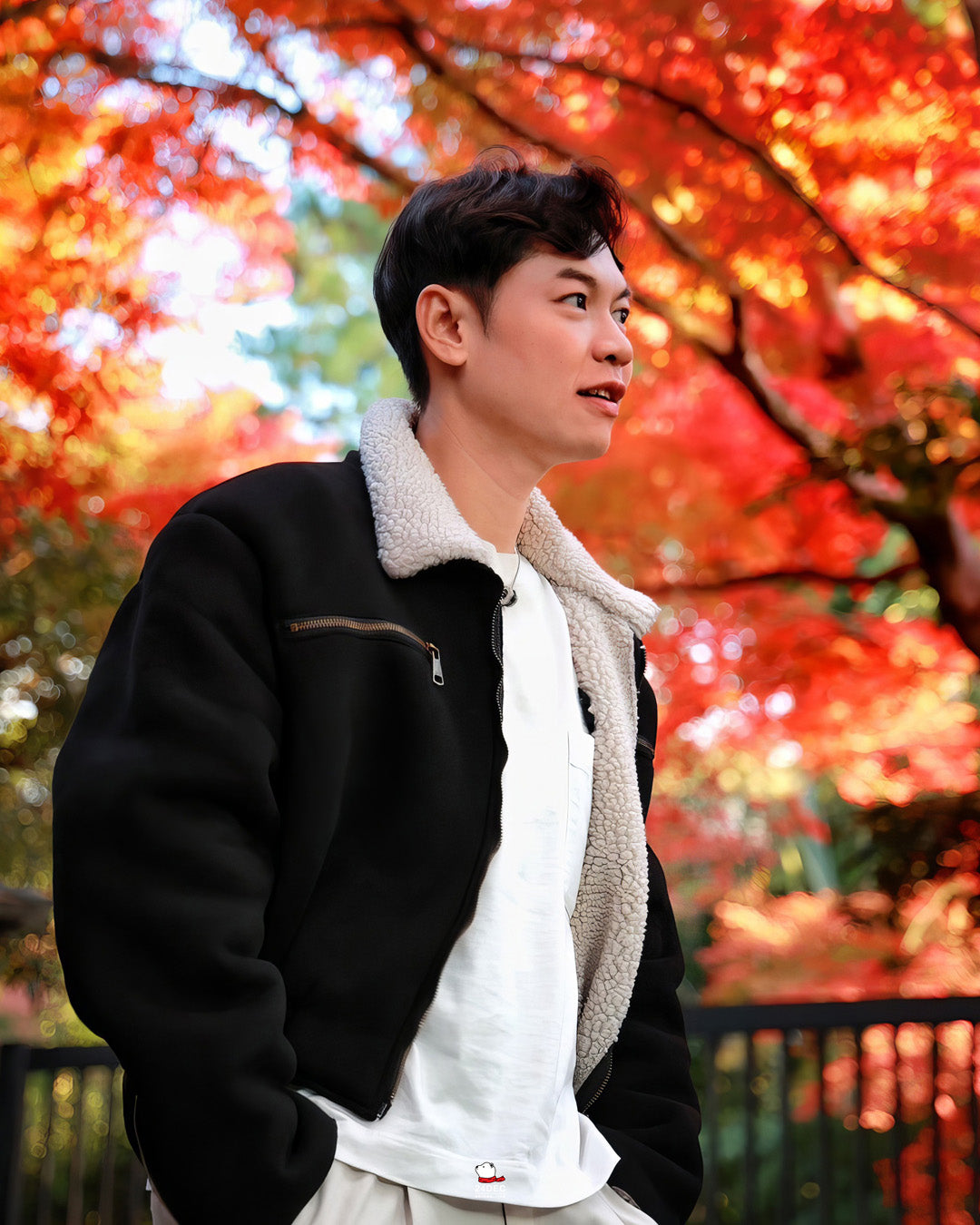 เช่าเสื้อแจ็คเก็ต ชาย รุ่น FODEN สี ดำ