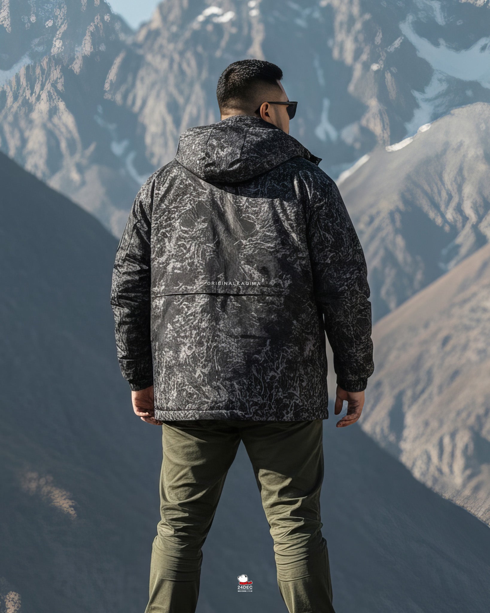 เช่าเสื้อกันหนาว ชาย รุ่น GEOGRAPHY สี ดำ