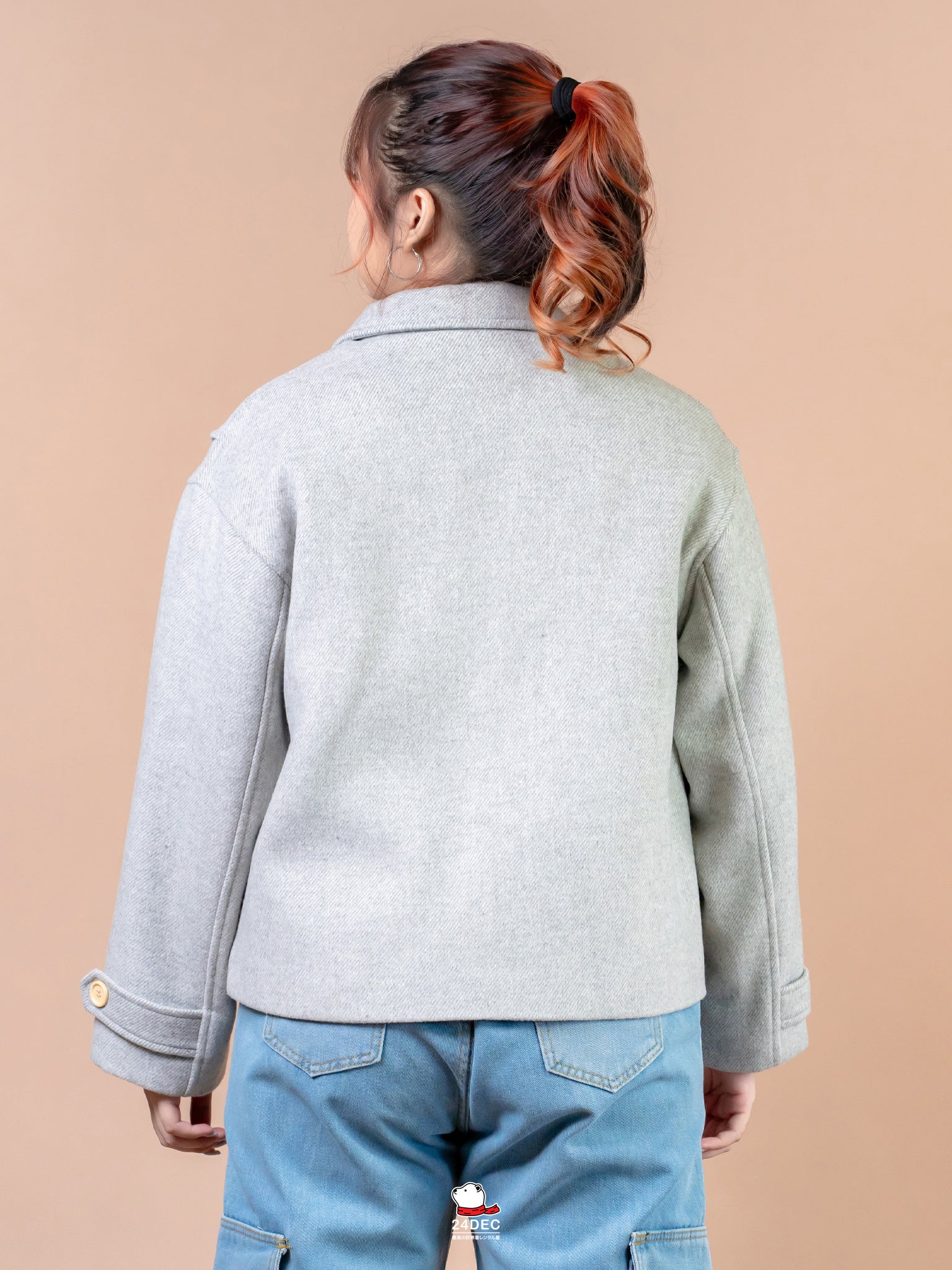 เช่าเสื้อโค้ท หญิง รุ่น GRAPHITE สี เทา