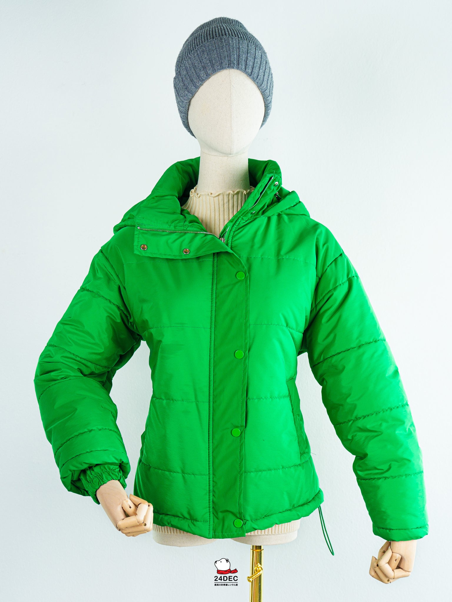 เช่าเสื้อกันหนาว หญิง รุ่น GREENLAND สี เขียว