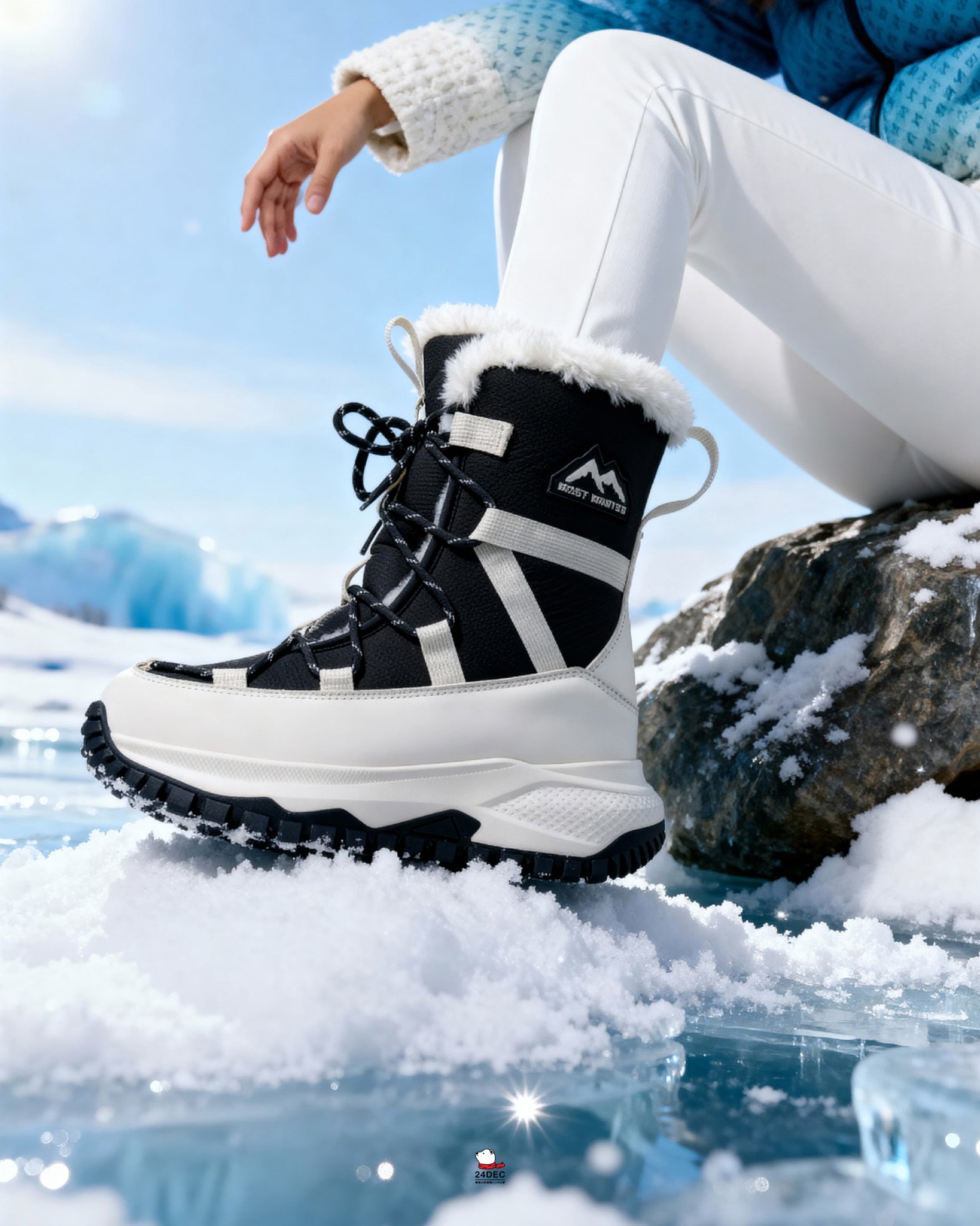 เช่ารองเท้าบูท หญิง/ชาย รุ่น HIMALAYAN สี ดำ