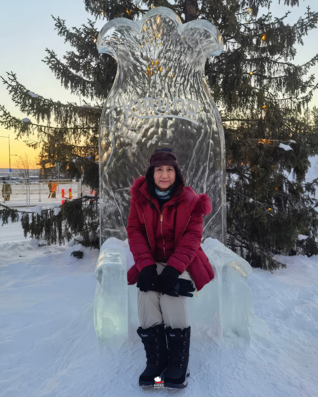 เช่าเสื้อกันหนาว หญิง รุ่น HONEYMOON สี แดงเรดไวน์