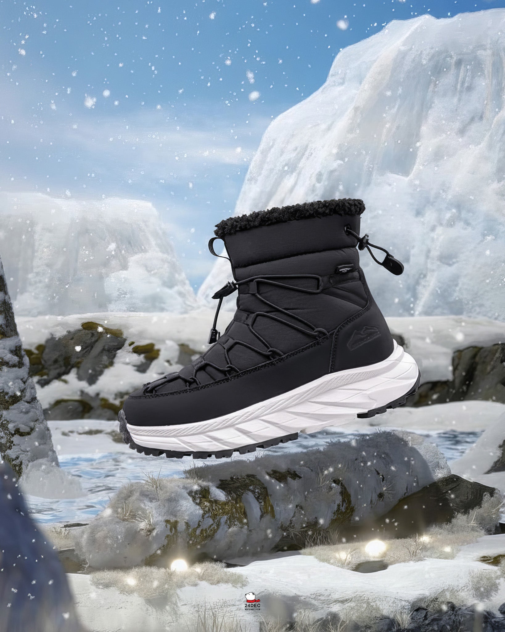 เช่ารองเท้าบูท หญิง รุ่น HOPE สี ดำ